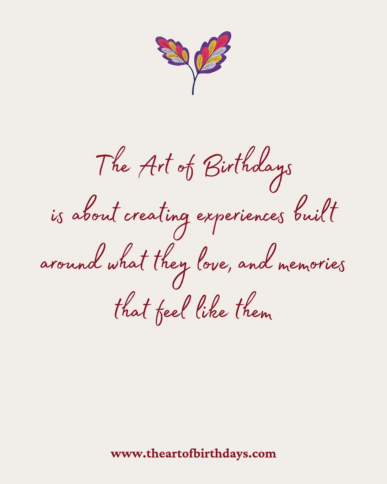 Meaningful moments. Memorable feelings 💫