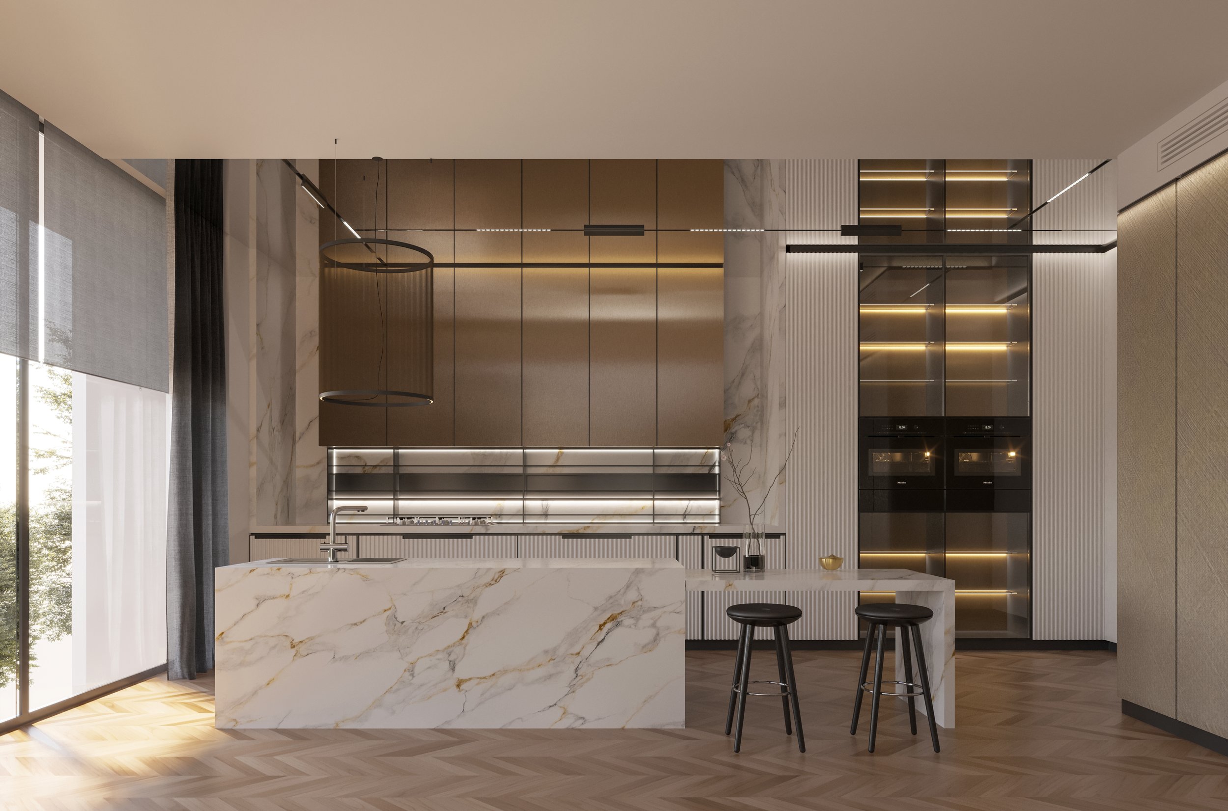 Calacatta Vagli Gold - 3D