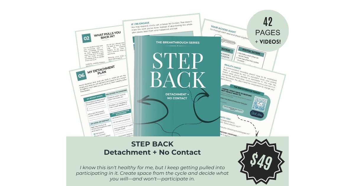 The Breakthrough Series: STEP BACK Workbook