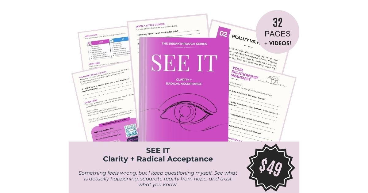 The Breakthrough Series: SEE IT Workbook