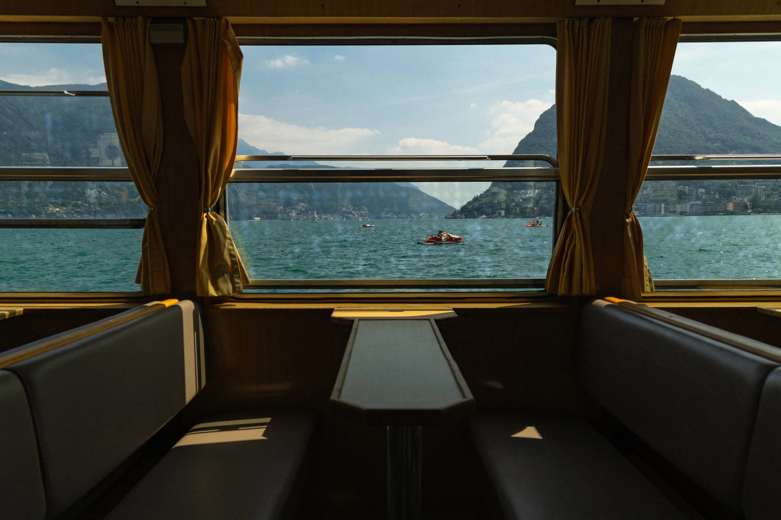Lake Lugano, Ticino, Switzerland