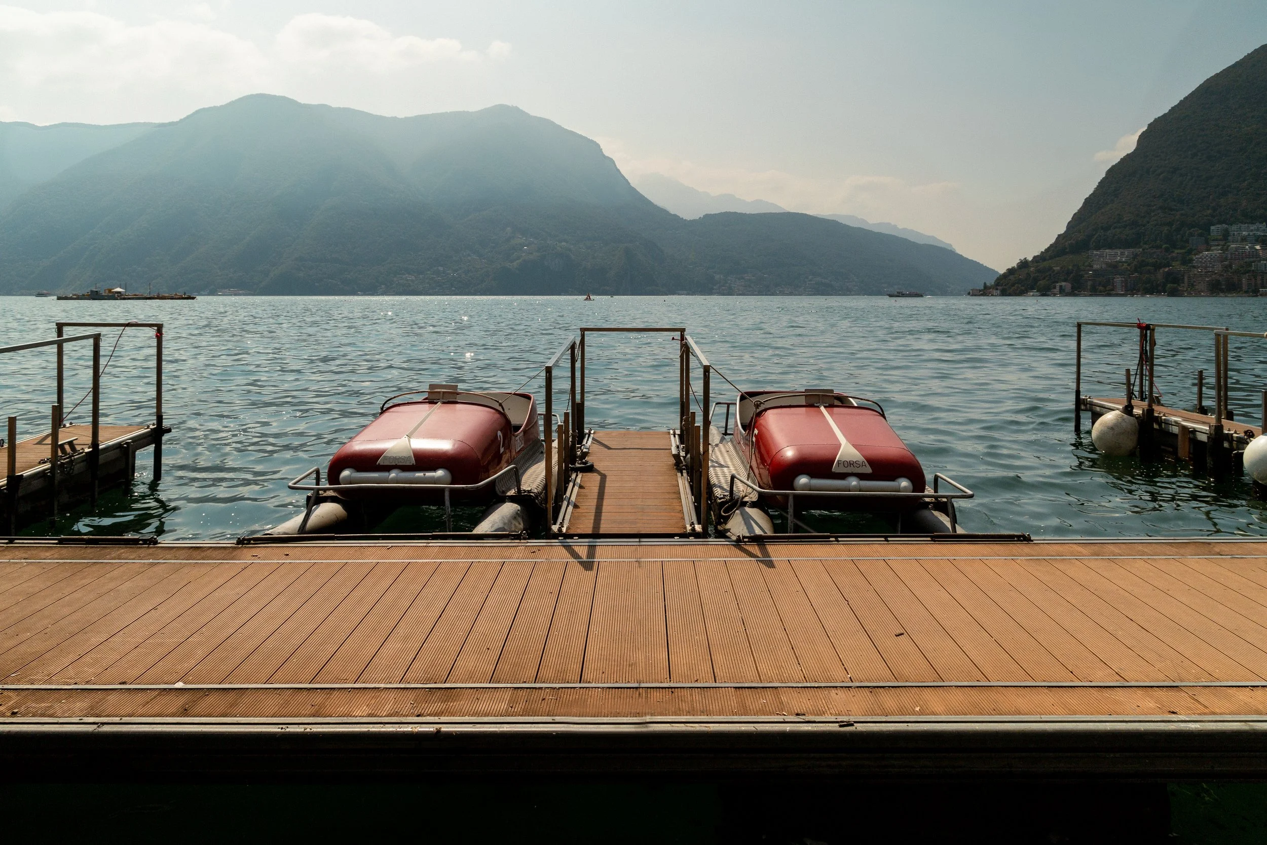 Lake Lugano, Ticino, Switzerland