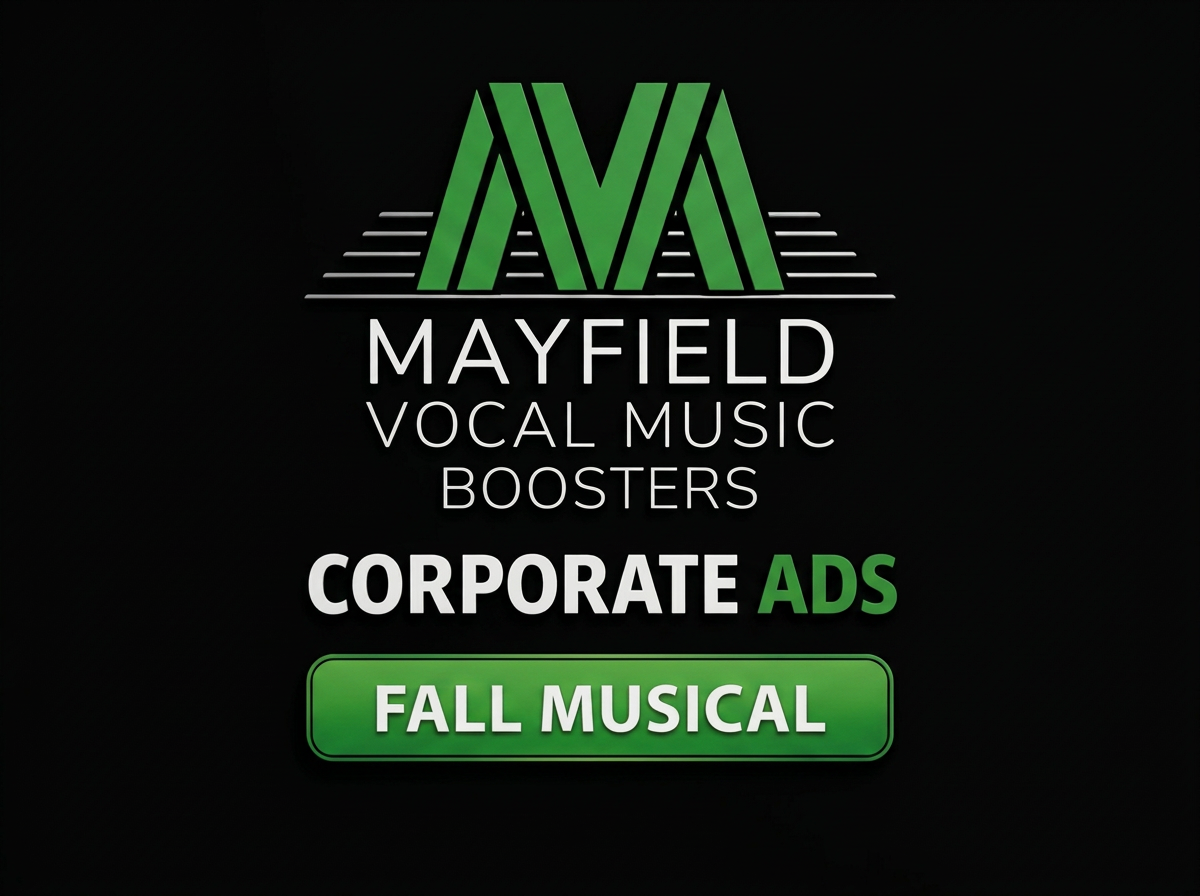 Corporate Ad - Fall Musical (Due Wednesday, October 28th)