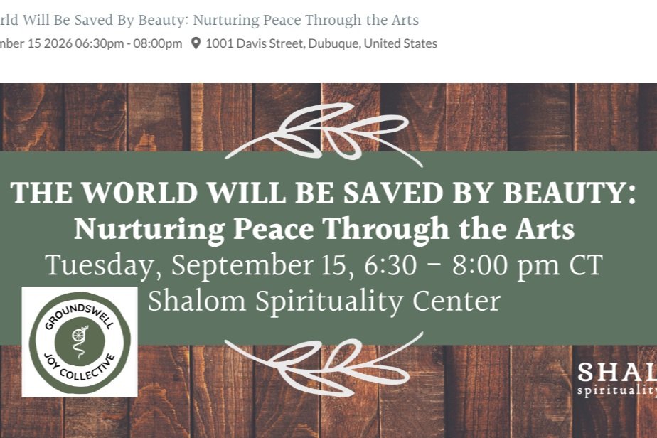 The world will be saved by beauty