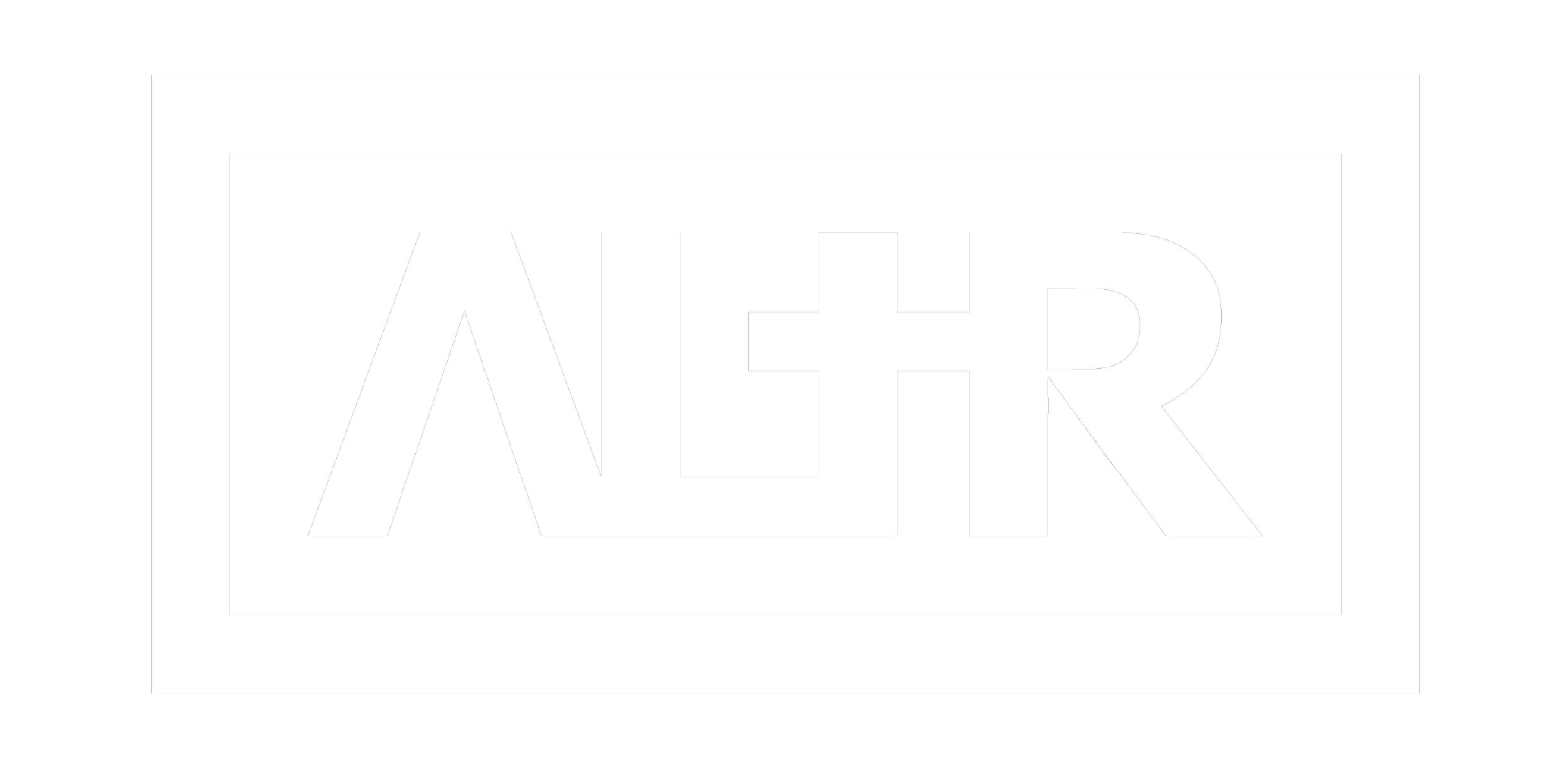 ALTR Logo displayed in white without a background.