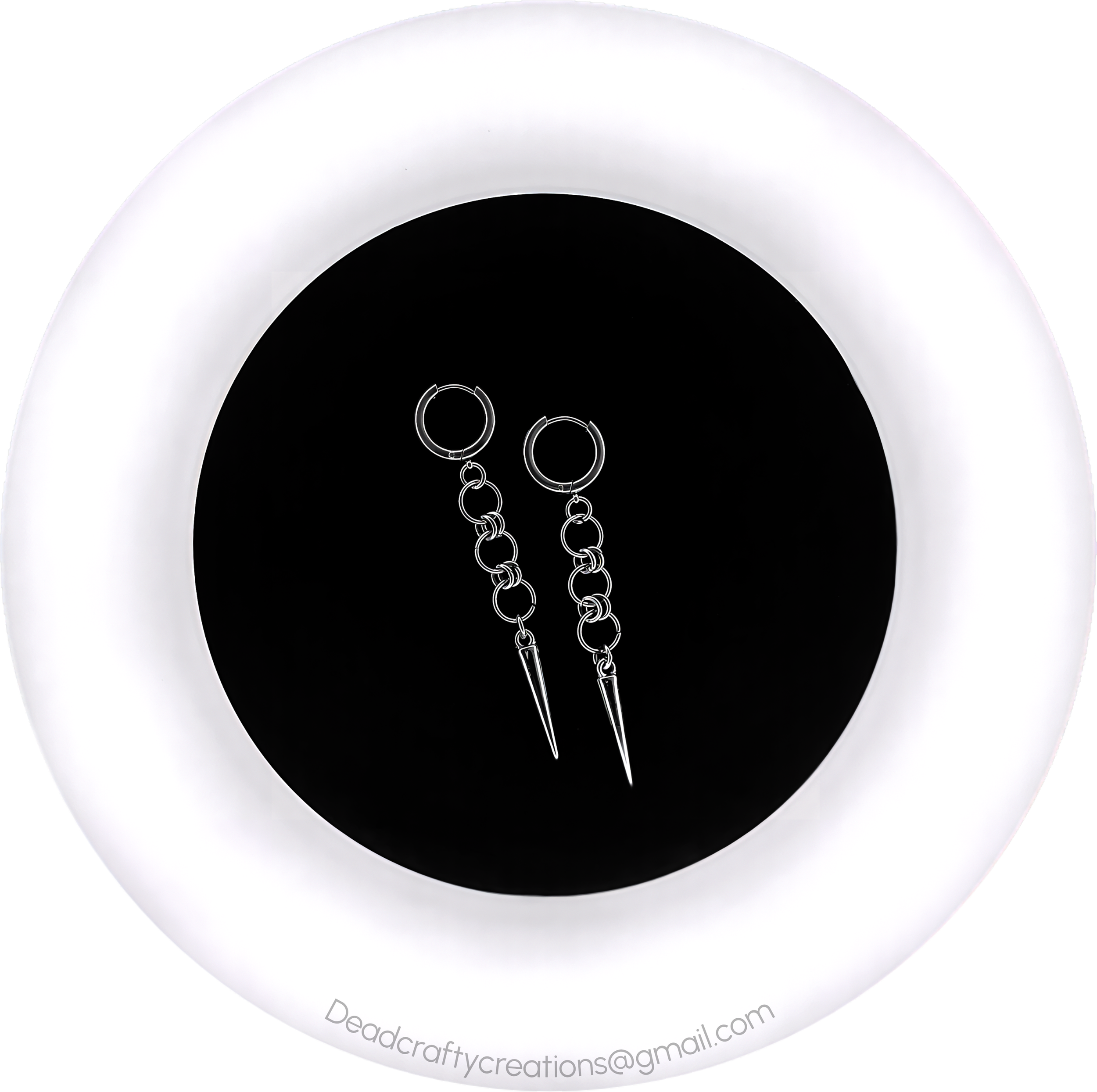 Dagger Hoop Earrings