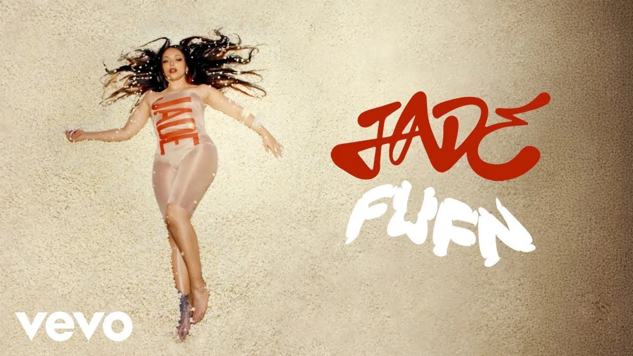 Directed by Lucrecia, the “FUFN” video channels Jade’s emotional intensity through surreal premiere scenes and morphing audience faces, portraying fame as both performance and pressure. Lucrecia’s visual storytelling amplifies the song’s cathartic pu