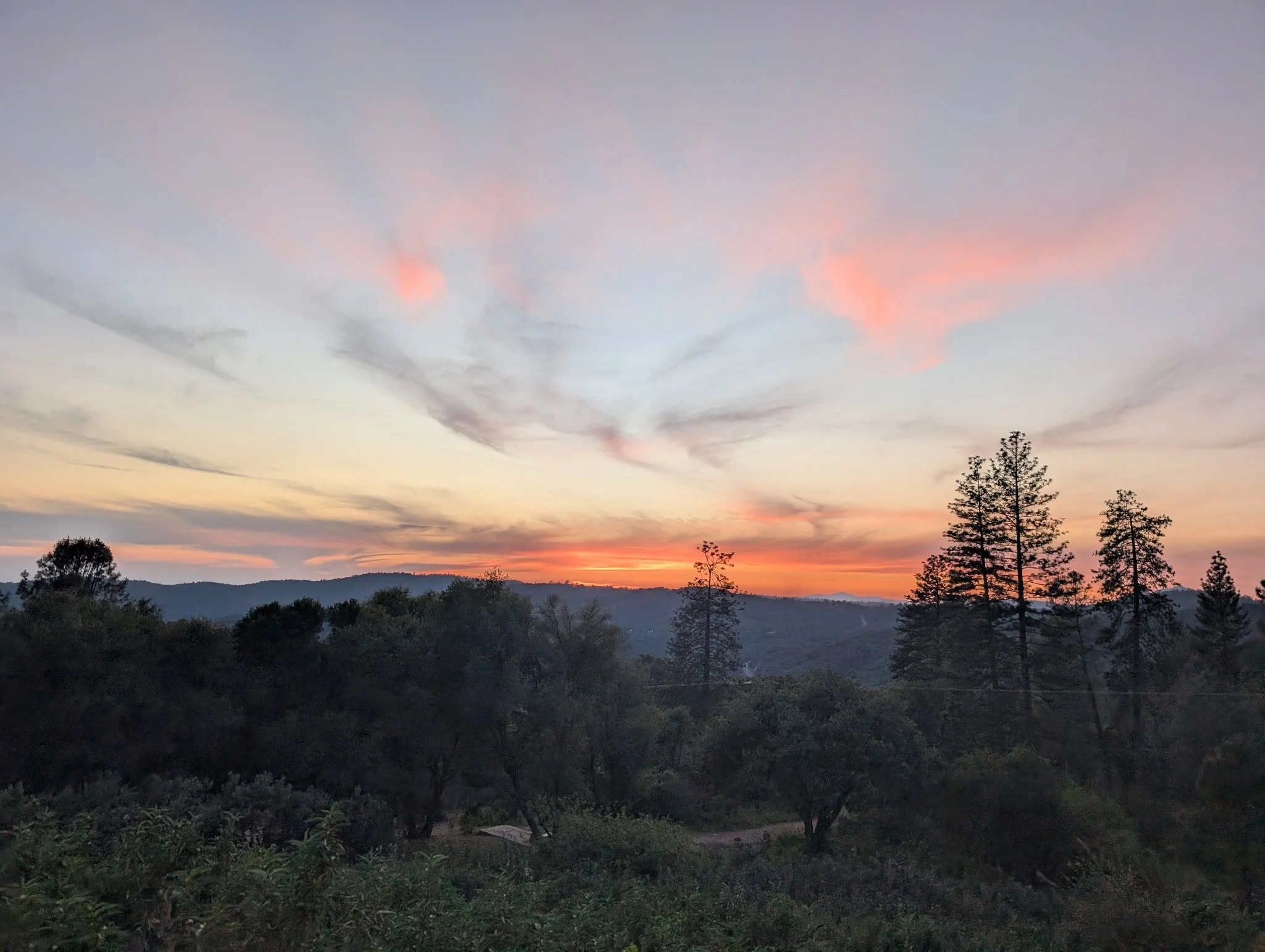 Evening Sunset on the Farm