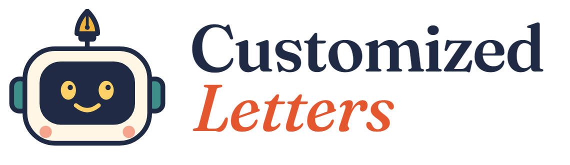 Customized Letters