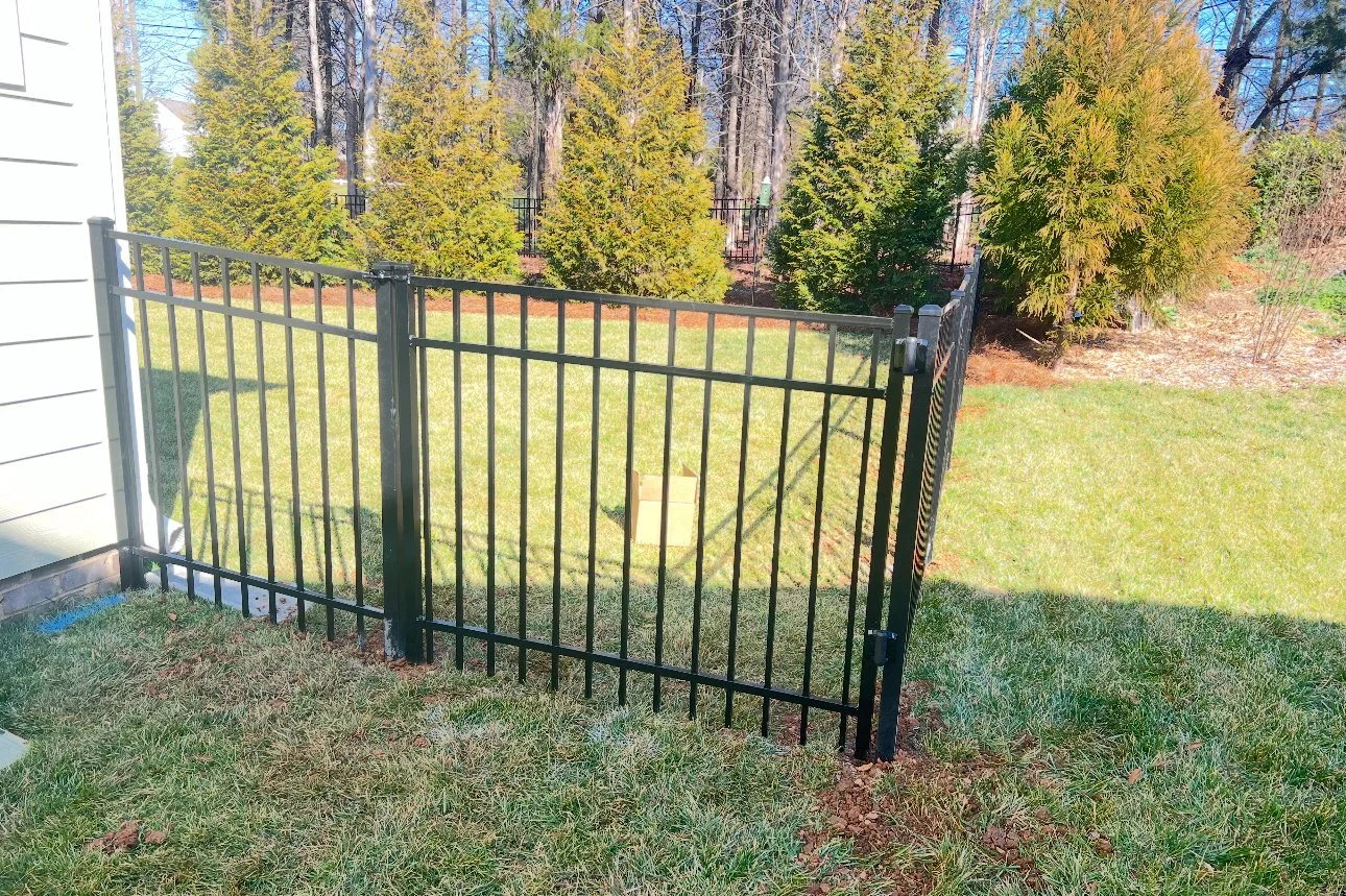 Aluminum fence