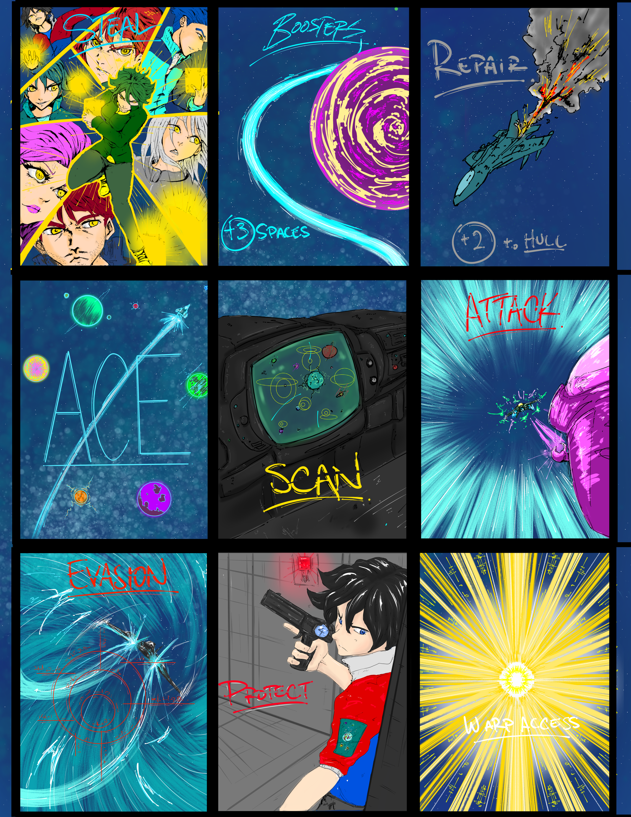 Action Cards