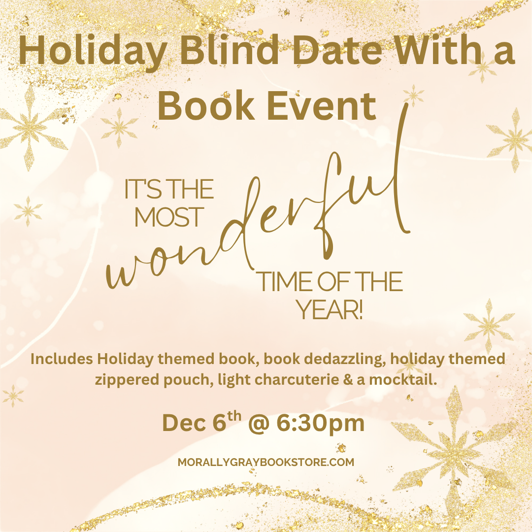 Holiday Book Bedazzle Blind Date Event