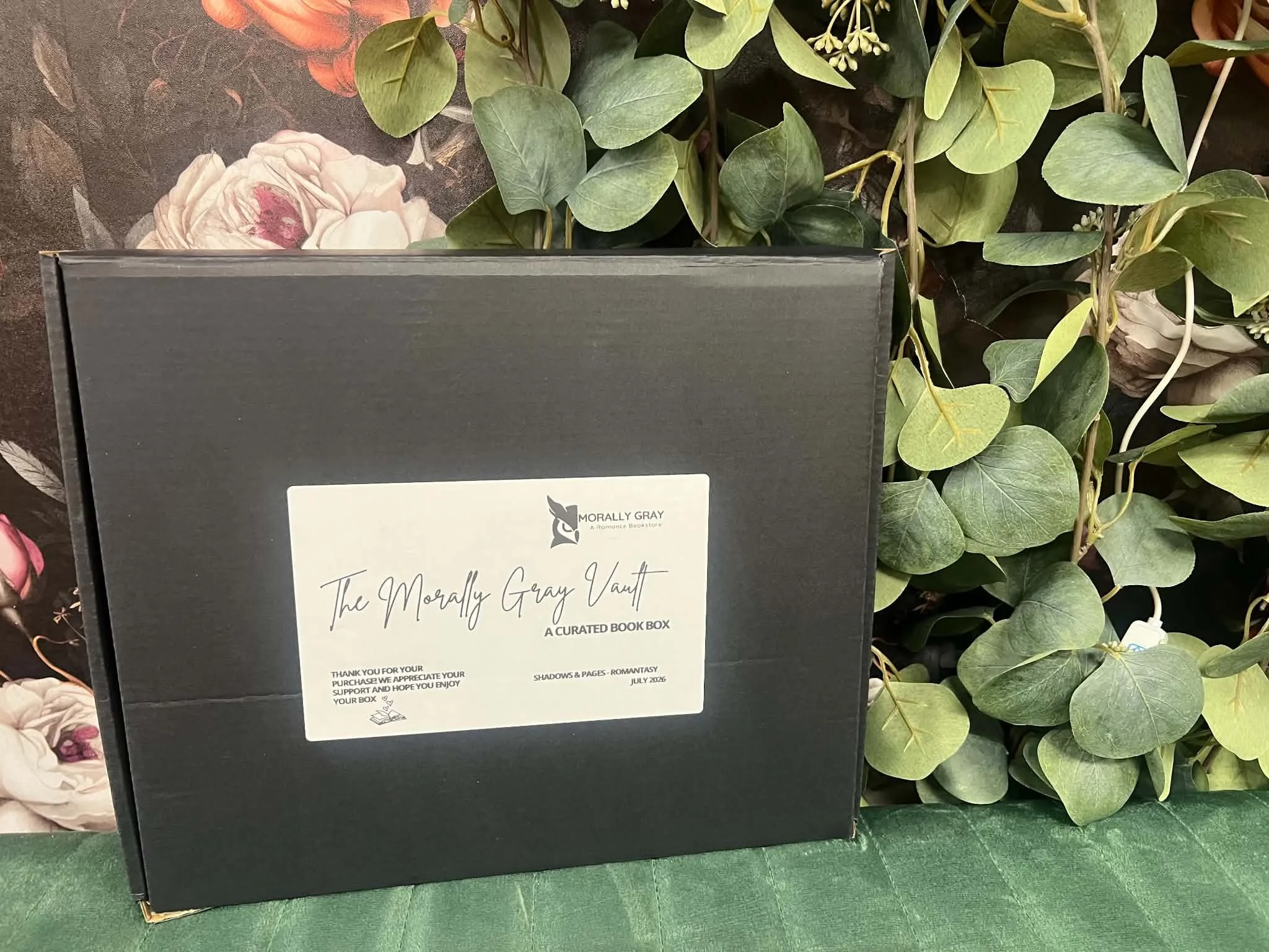 Shadows & Pages - Romantasy/Dystopian  Hardcover Book Box