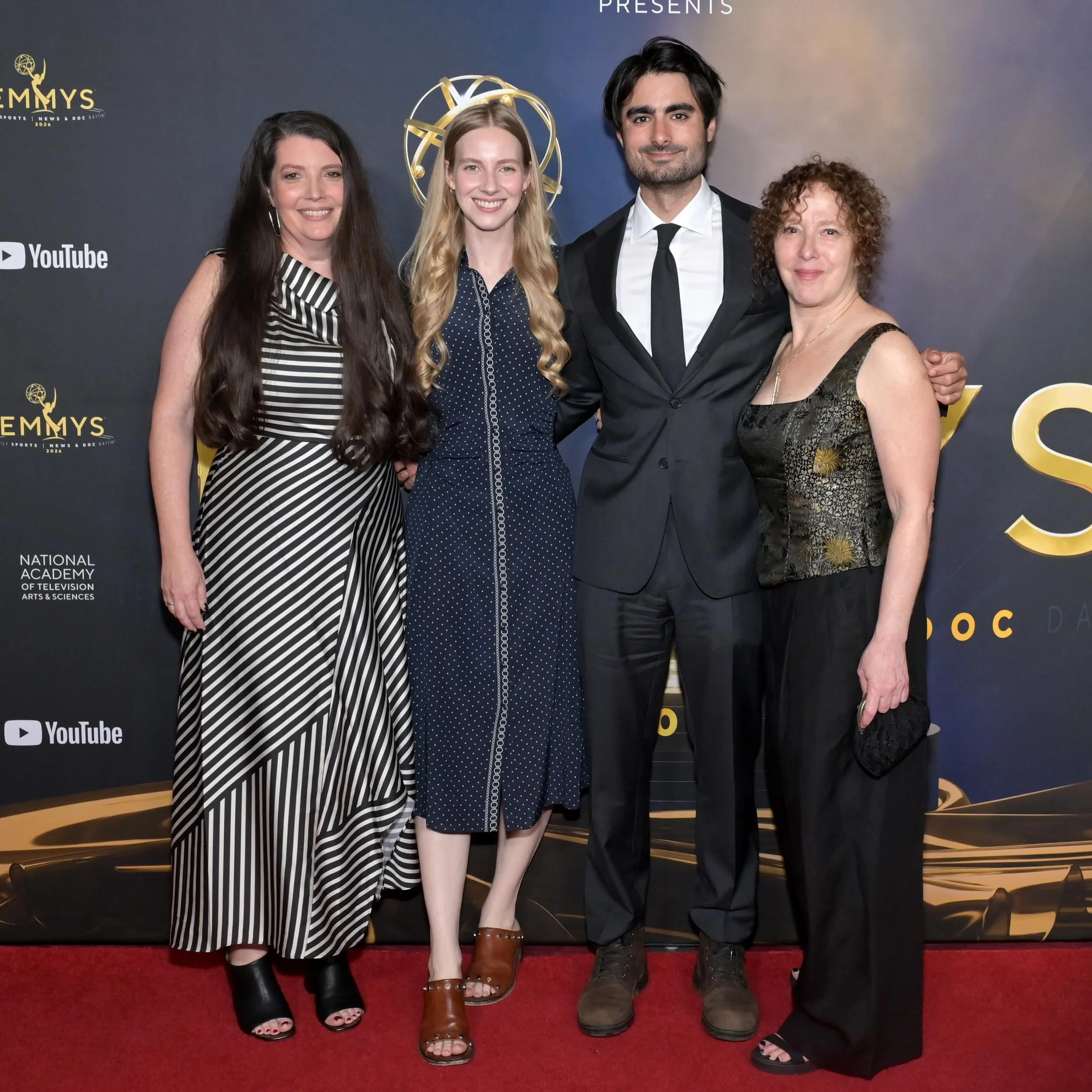 Our &ldquo;Last Days on Lake Trinity&rdquo; team at the News and Doc Emmys! ❤️ We&rsquo;re so proud.