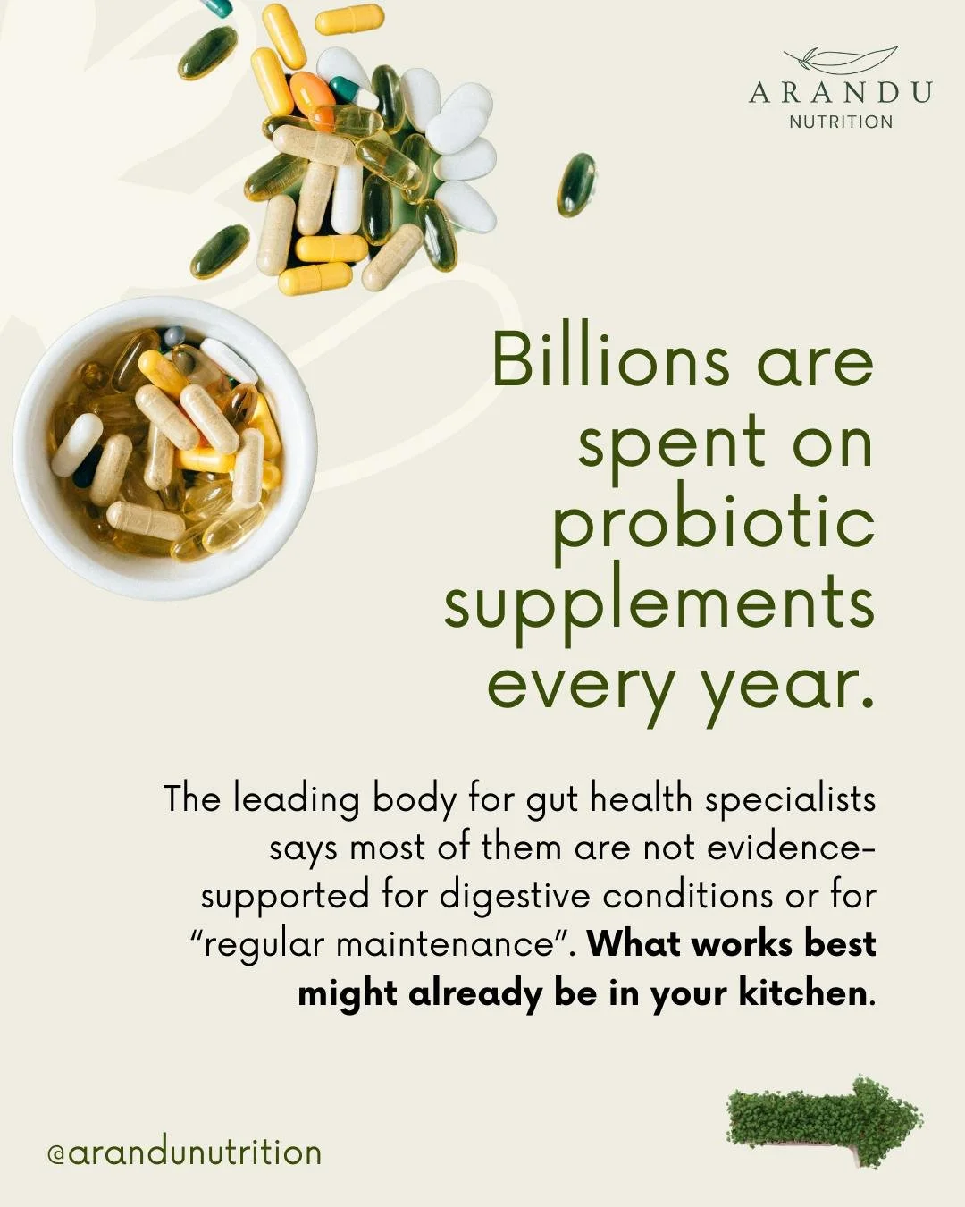 The probiotic supplement industry has made gut health feel complicated. It does not have to be. The American Gastroenterological Association, the leading body for digestive health, does not recommend over-the-counter probiotics for most people. What 