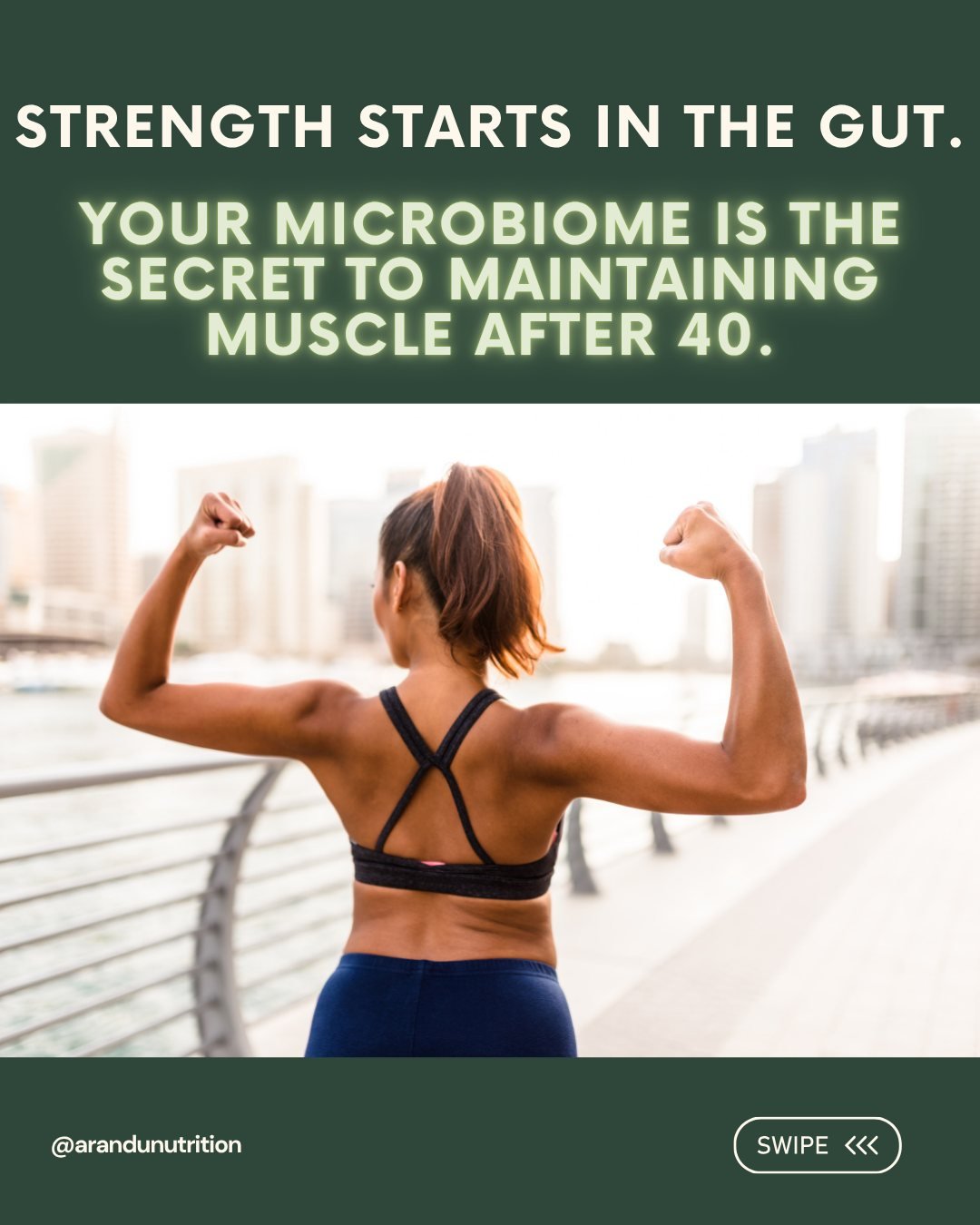 If you are finding it harder to maintain strength or recover from exercise after 40, the answer might be in your gut. The gut-muscle axis is a communication pathway where your microbiome influences how your body uses protein and manages muscle inflam