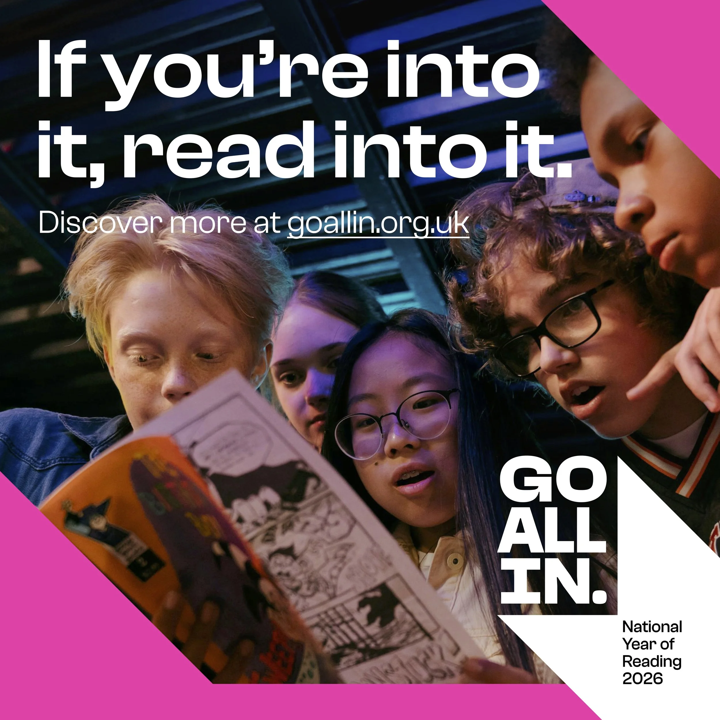 National Year of Reading 2026: Go All In