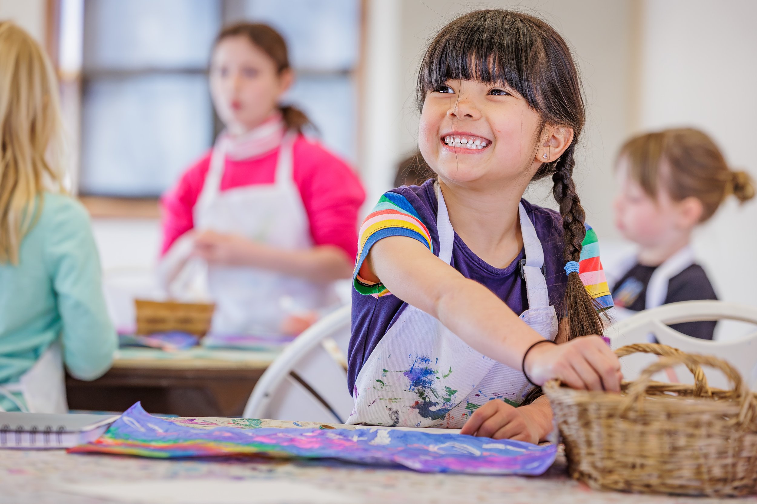 Kid's Art Studio            at the Scout Hut