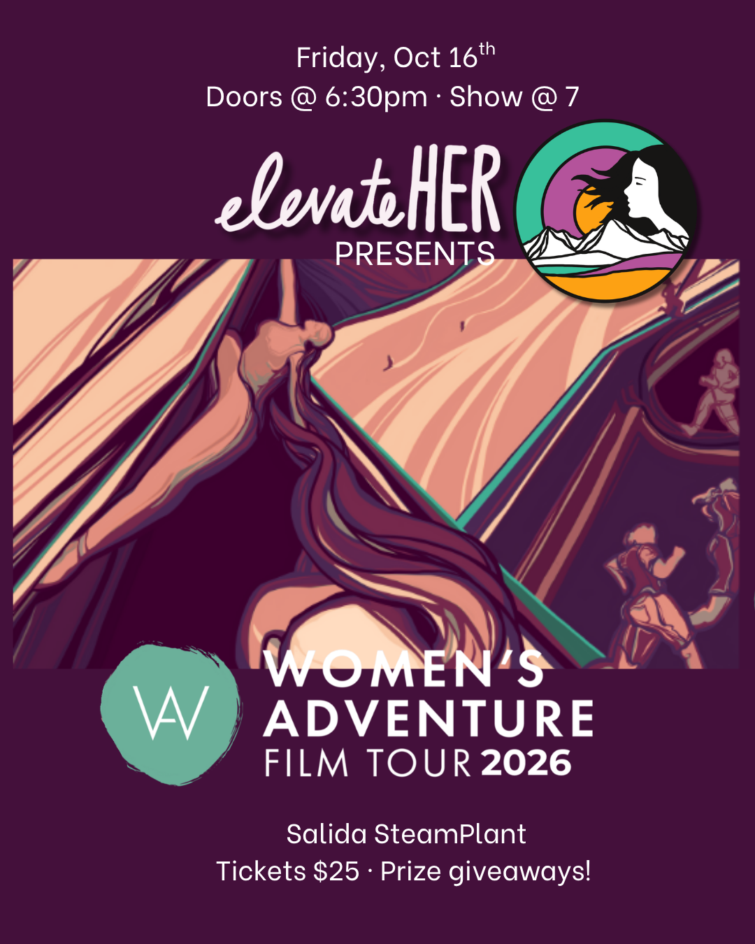 elevateHER presents the Women's Adventure Film Tour