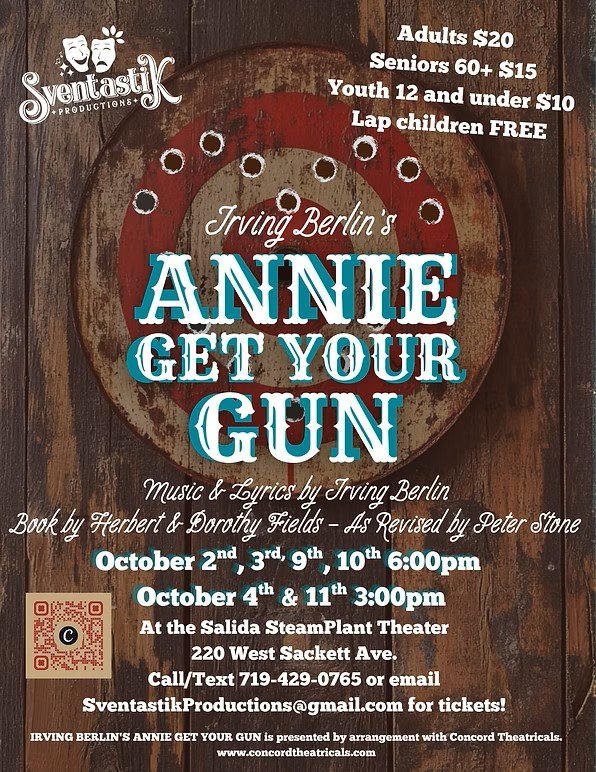 Sventastik Productions: Irving Berlin's Annie Get Your Gun