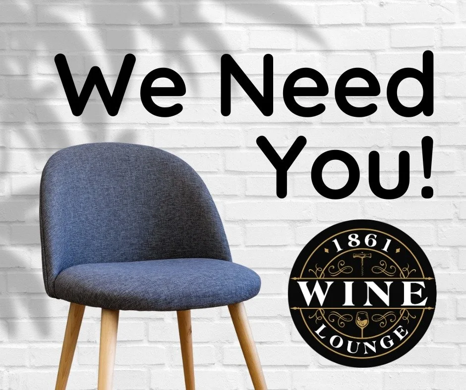 💭 We Want Your Ideas! 💭

1861 Wine Lounge is looking to bring more fun events to our community, and we want to hear from YOU!

What kind of events would you love to see at 1861? Wine tastings, game nights, workshops, or something else entirely? 🍷?