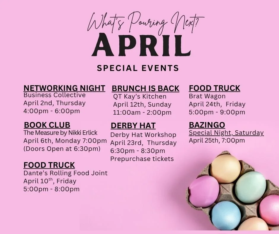 April is flying by, but there&rsquo;s still plenty to look forward to at 1861 Wine Lounge! 🍷✨

Great wine, good vibes, and a few more fun moments still ahead&hellip; come spend them with us 💛