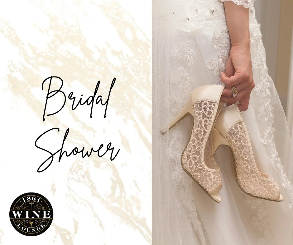 Know someone getting married? 💍

1861 Wine Lounge is the perfect space for bridal showers, rehearsal gatherings, intimate celebrations, and special moments with family and friends.

For private event information and availability, contact:
Cheers@186