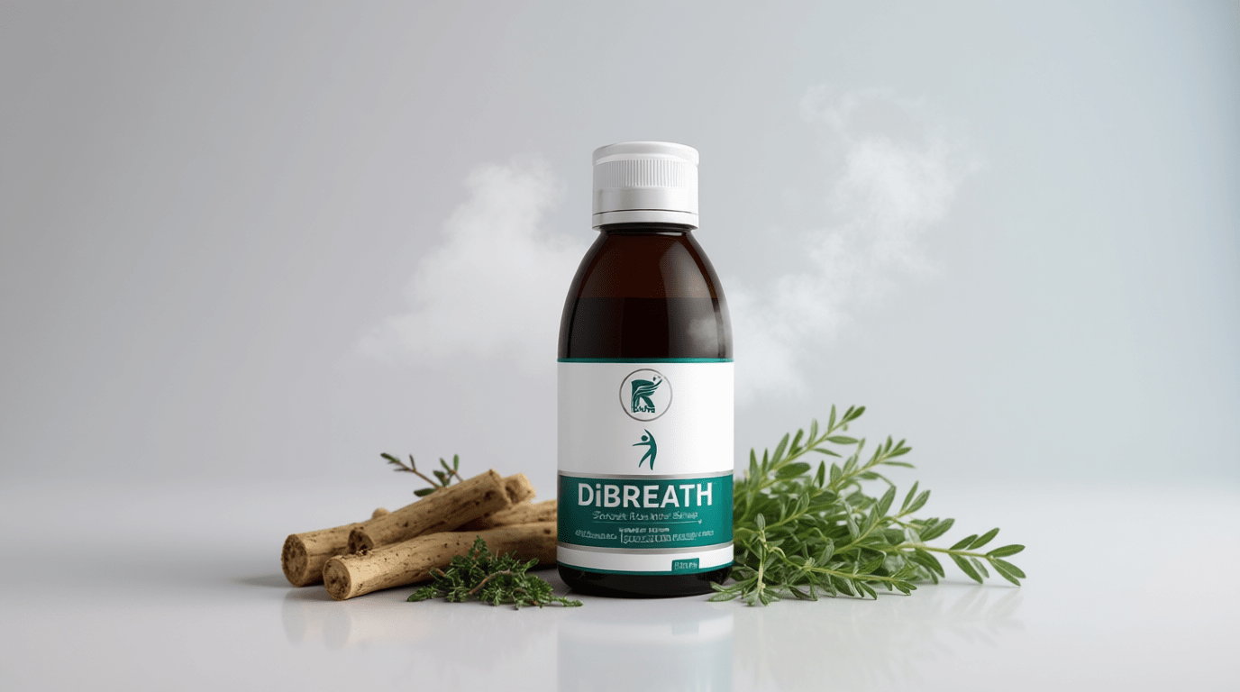 Dibreath Cough Linctus SyrupSoothing, Sugar-Free Relief for Coughs & Bronchial Discomfort
