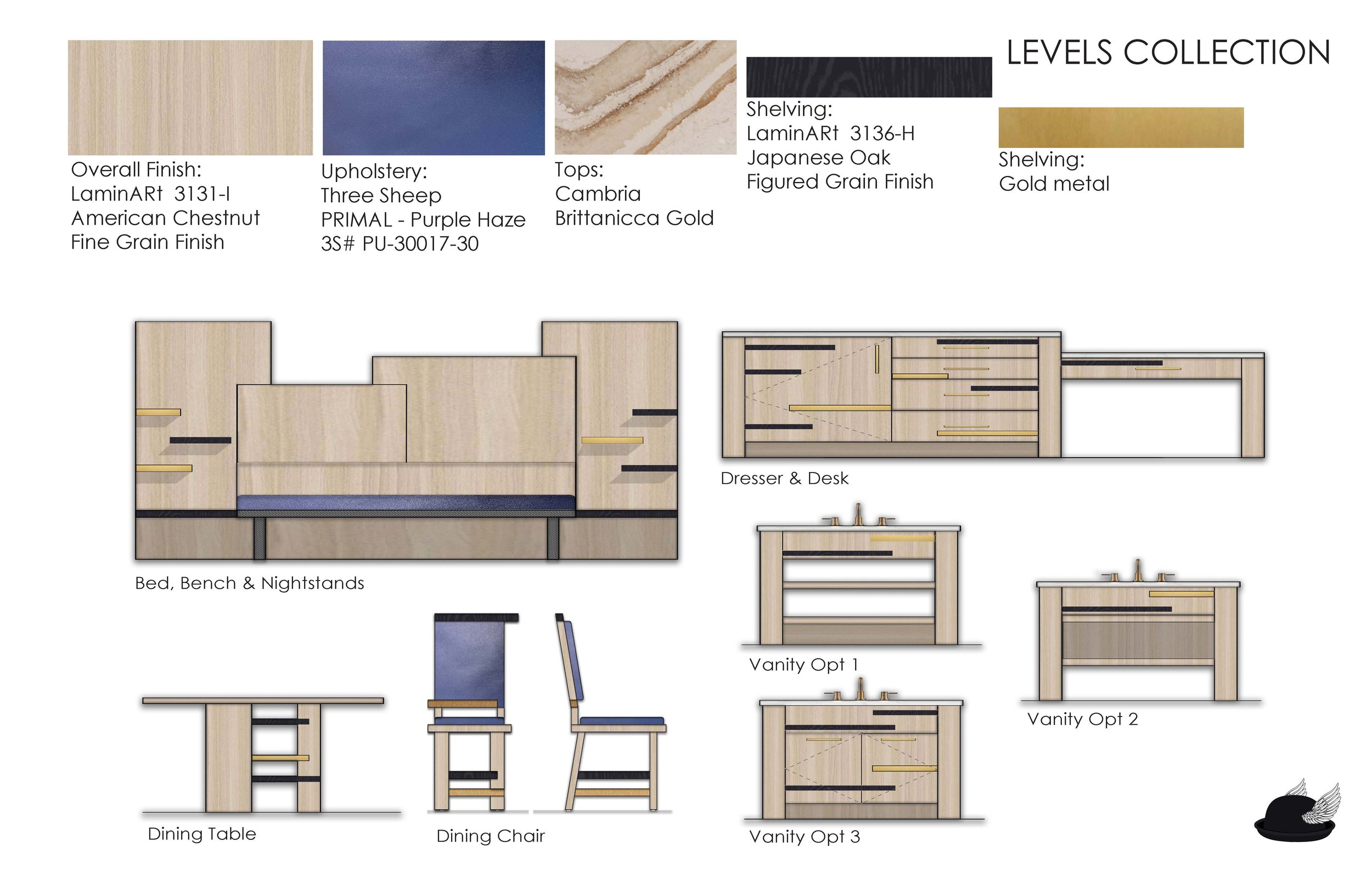 Levels Collection - designed for a select service style hotels 