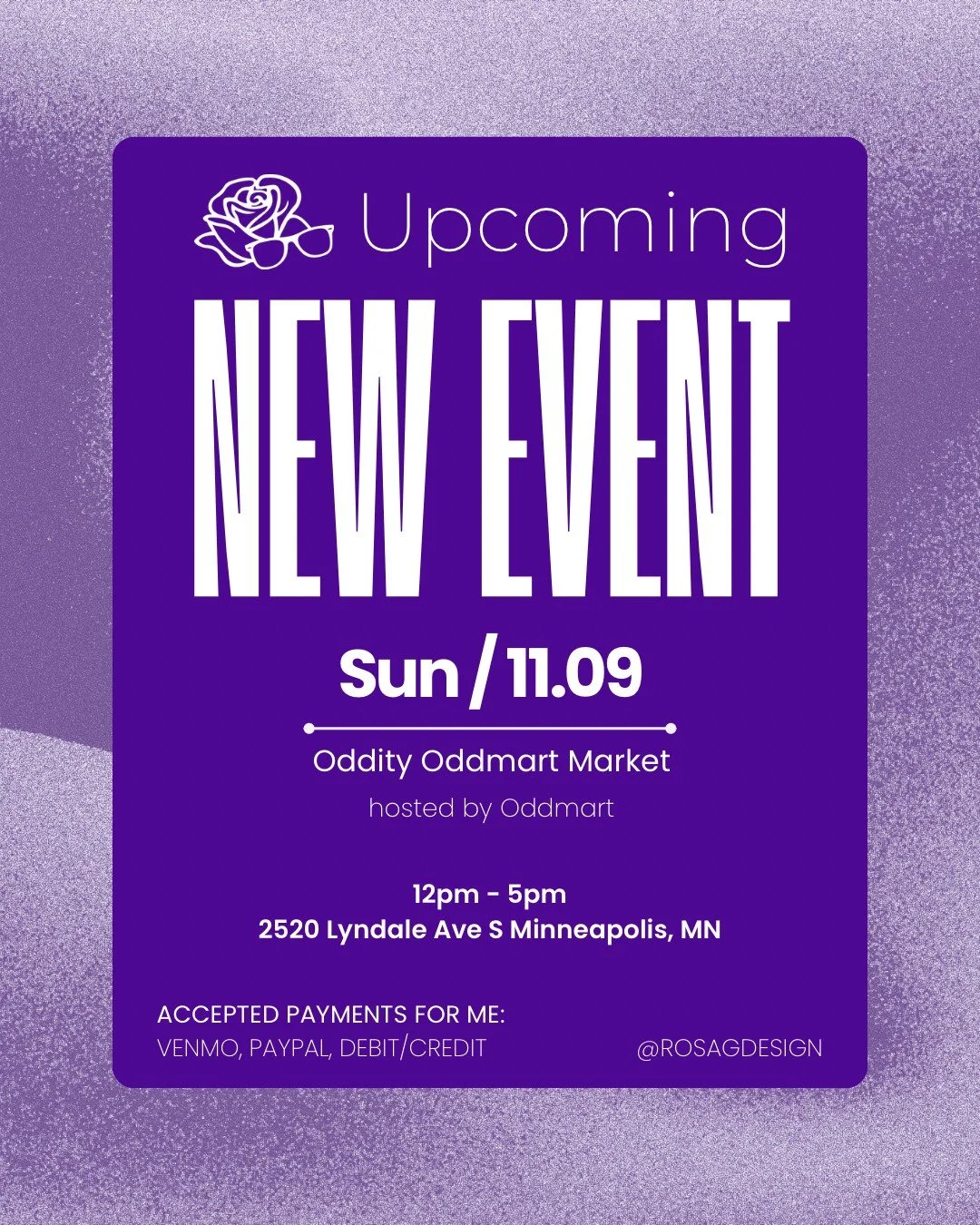 Totally missed to post this ahead of time. Busy time right now, so posting now. Hope yall see this before the event. But I am tabling at Oddmart is yall want to come down and see. Plus will be posting images of some new goodies that will be sold.