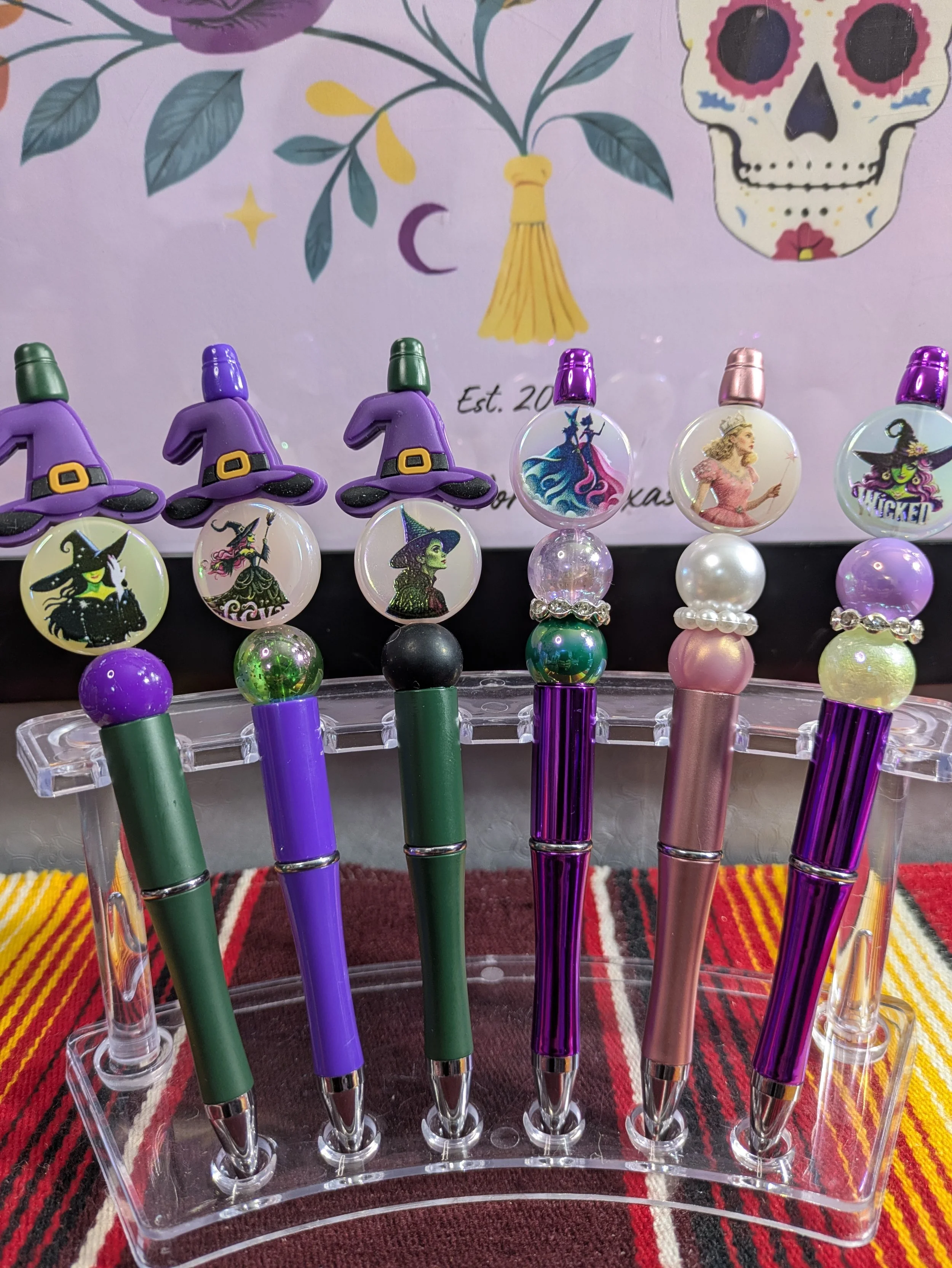 Witchy Beaded Pens