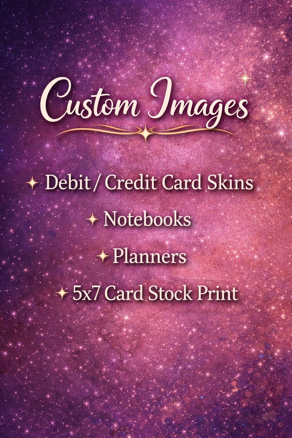 Custom Covers, Skins and 5x7 Printed Art Card