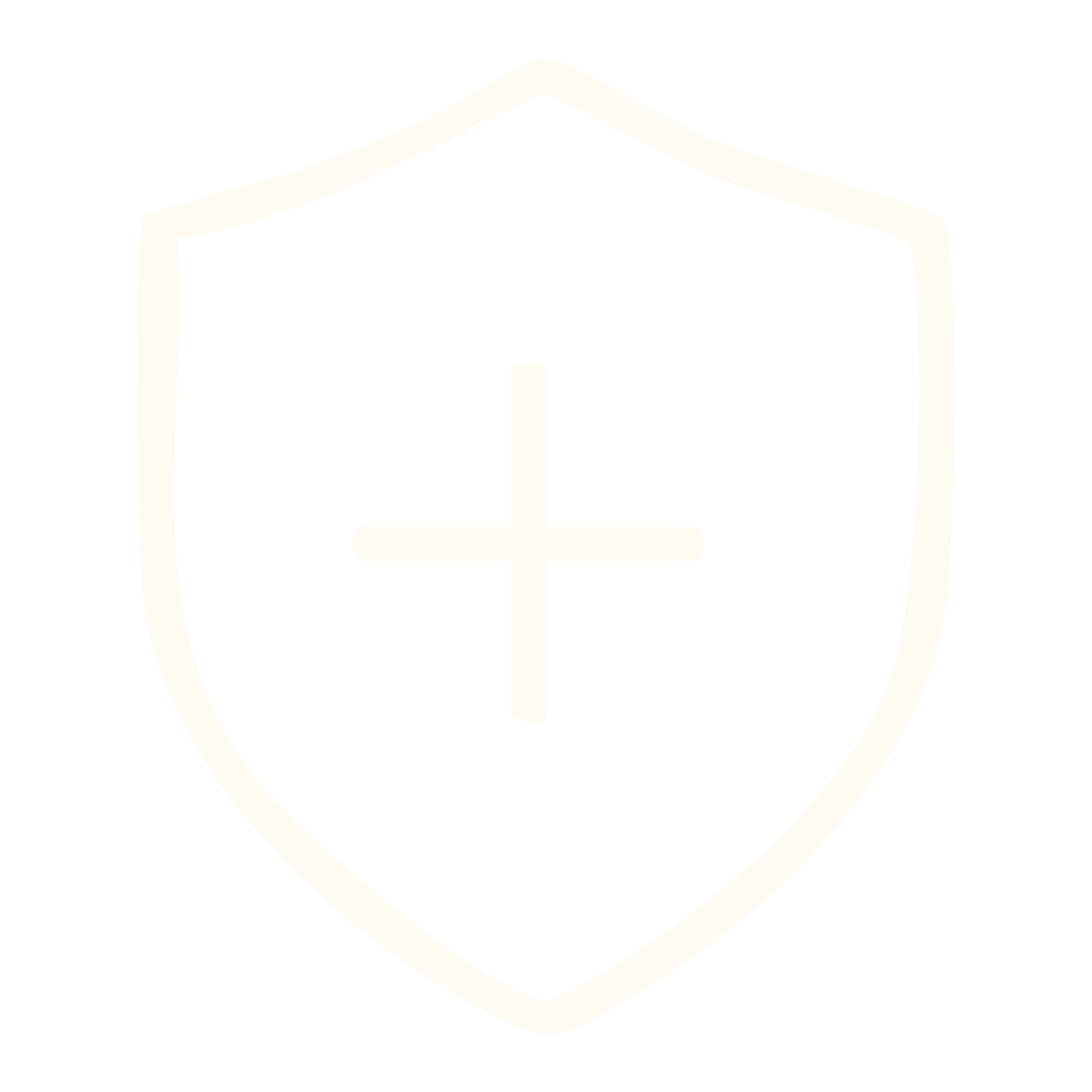 Icon of a house inside a hexagon shape, black background