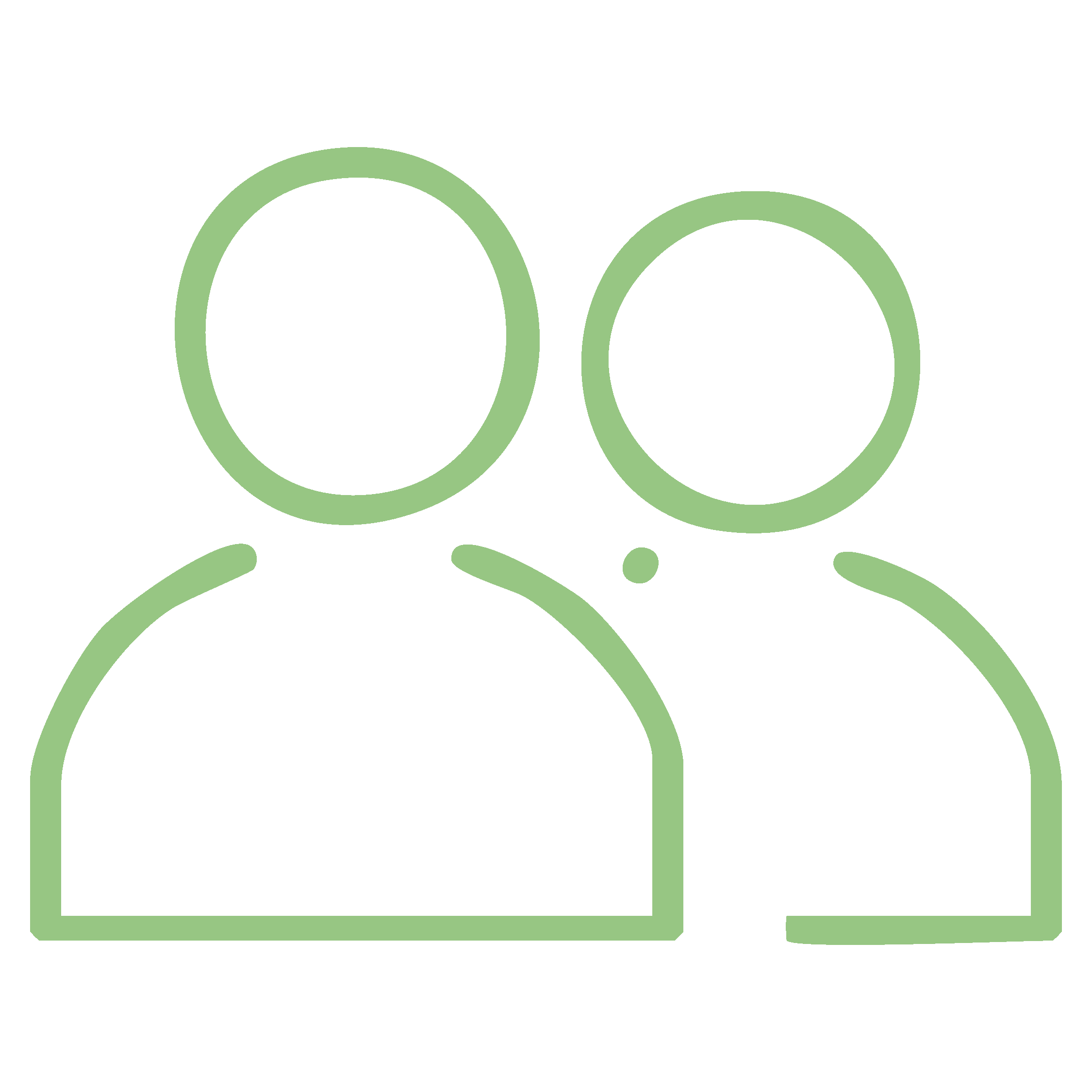 A minimalist illustration of a green camera with two large circles representing lenses on a black background.