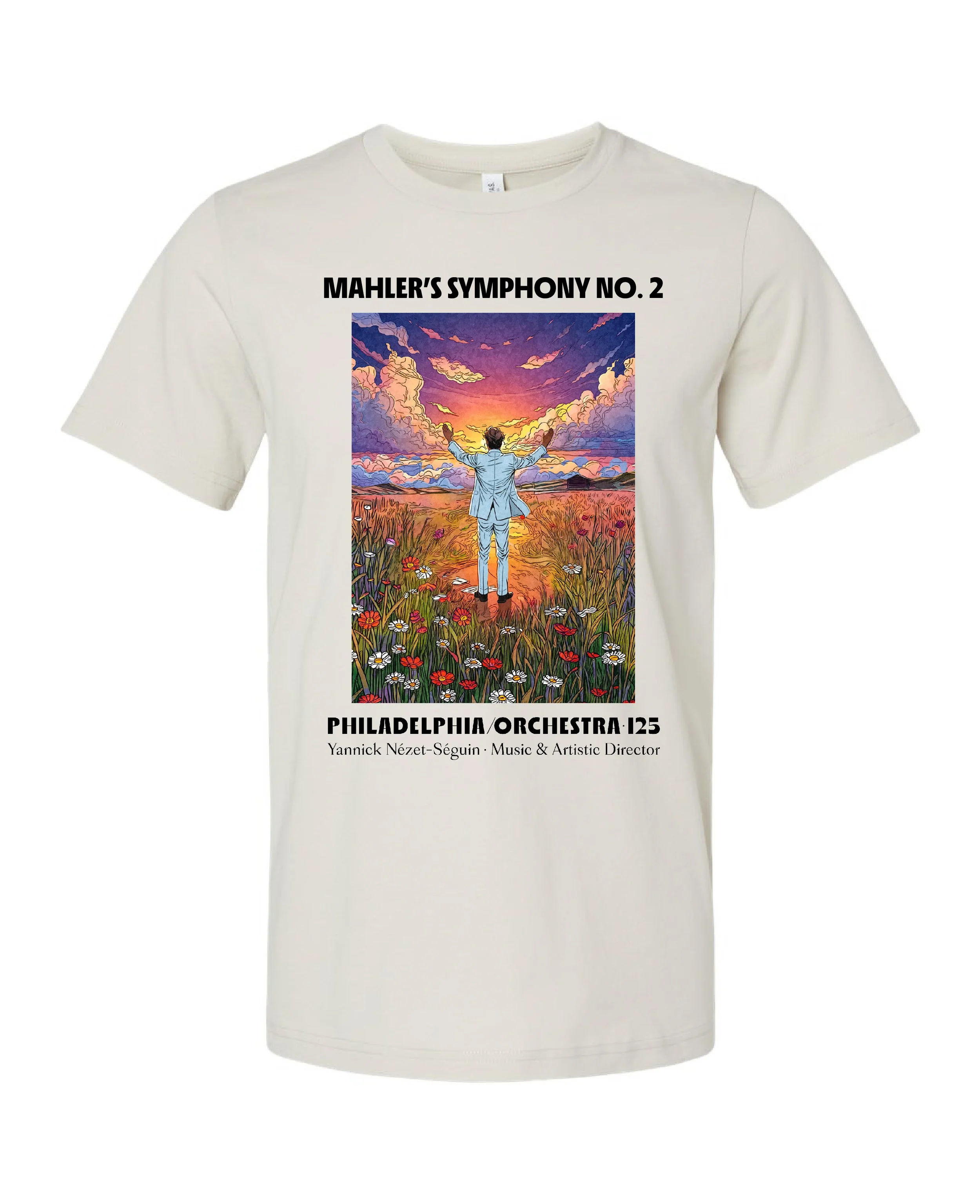 Philadelphia Orchestra Mahler's Symphony Adult Unisex T-shirt
