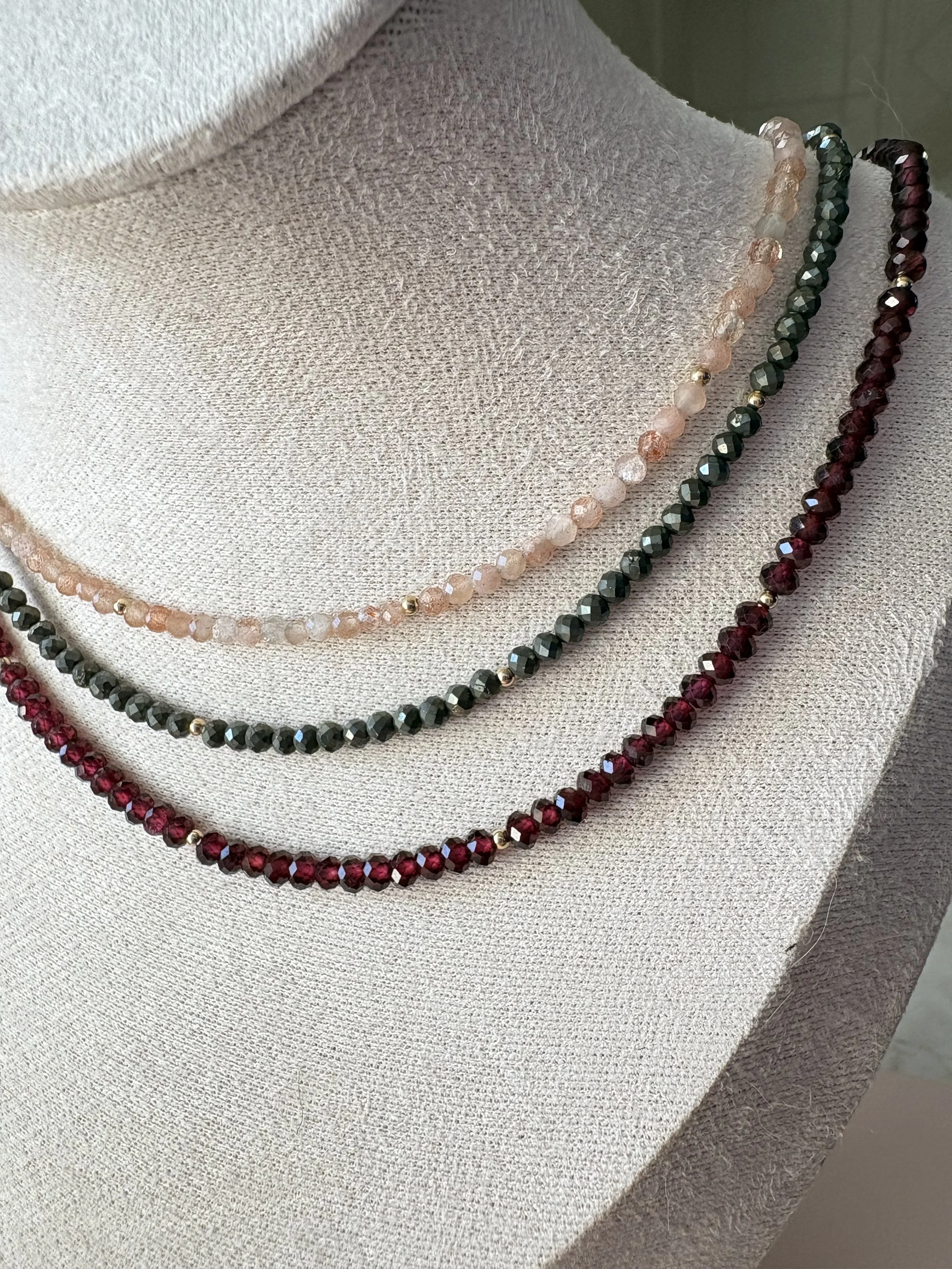 Pyrite Layering Necklace