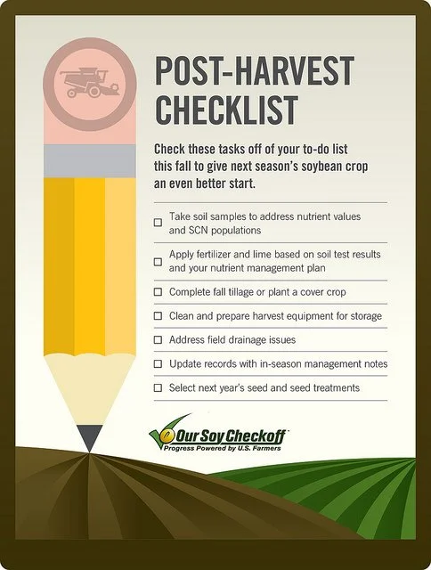 Post-Harvest Best Management Practices To Prepare for Success