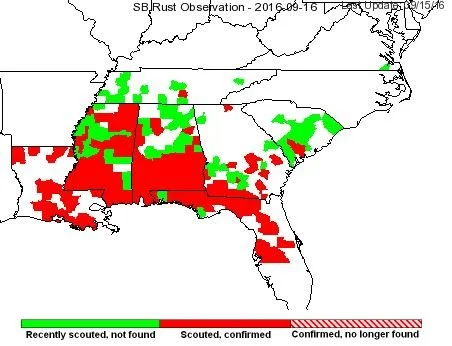 September 15 Soybean Rust Update