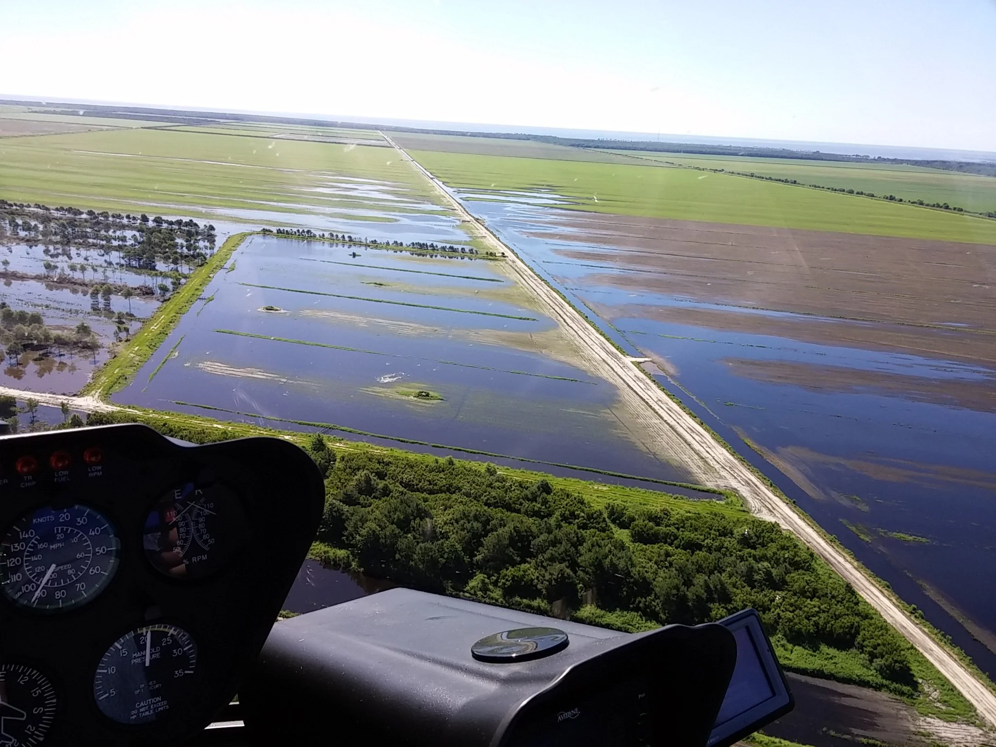 Document Flooding and Damage and Report a Loss on Insured Soybeans