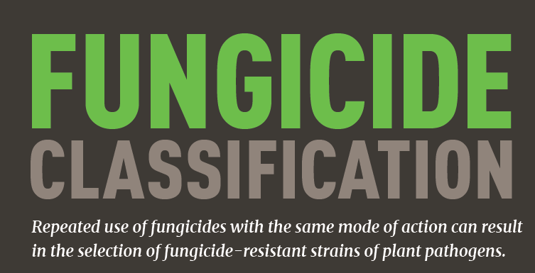 Fungicide Classification Chart Available