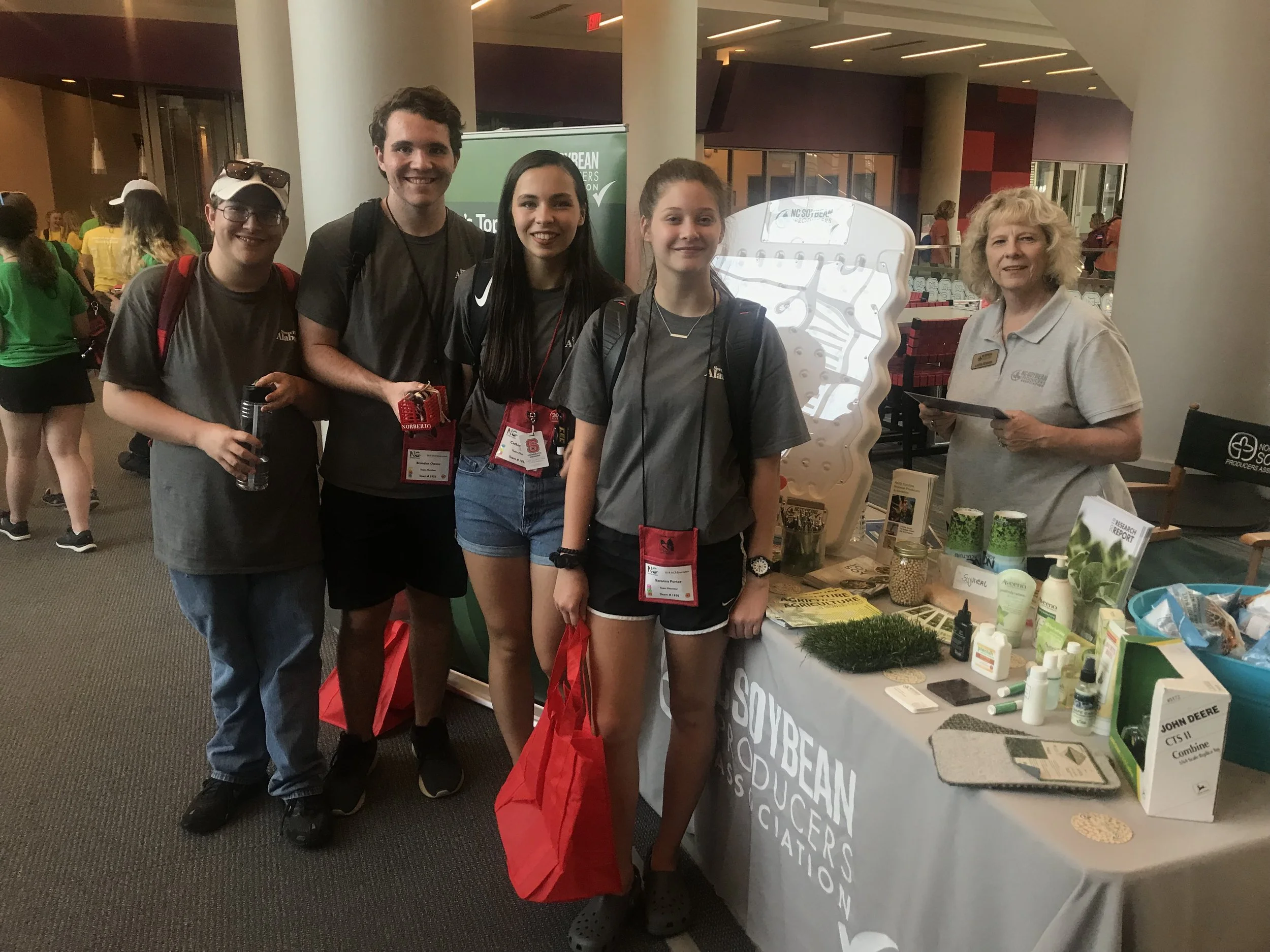 NCSPA and USB Sponsor N.C. Association for Soil & Water Conservation's Envirothon