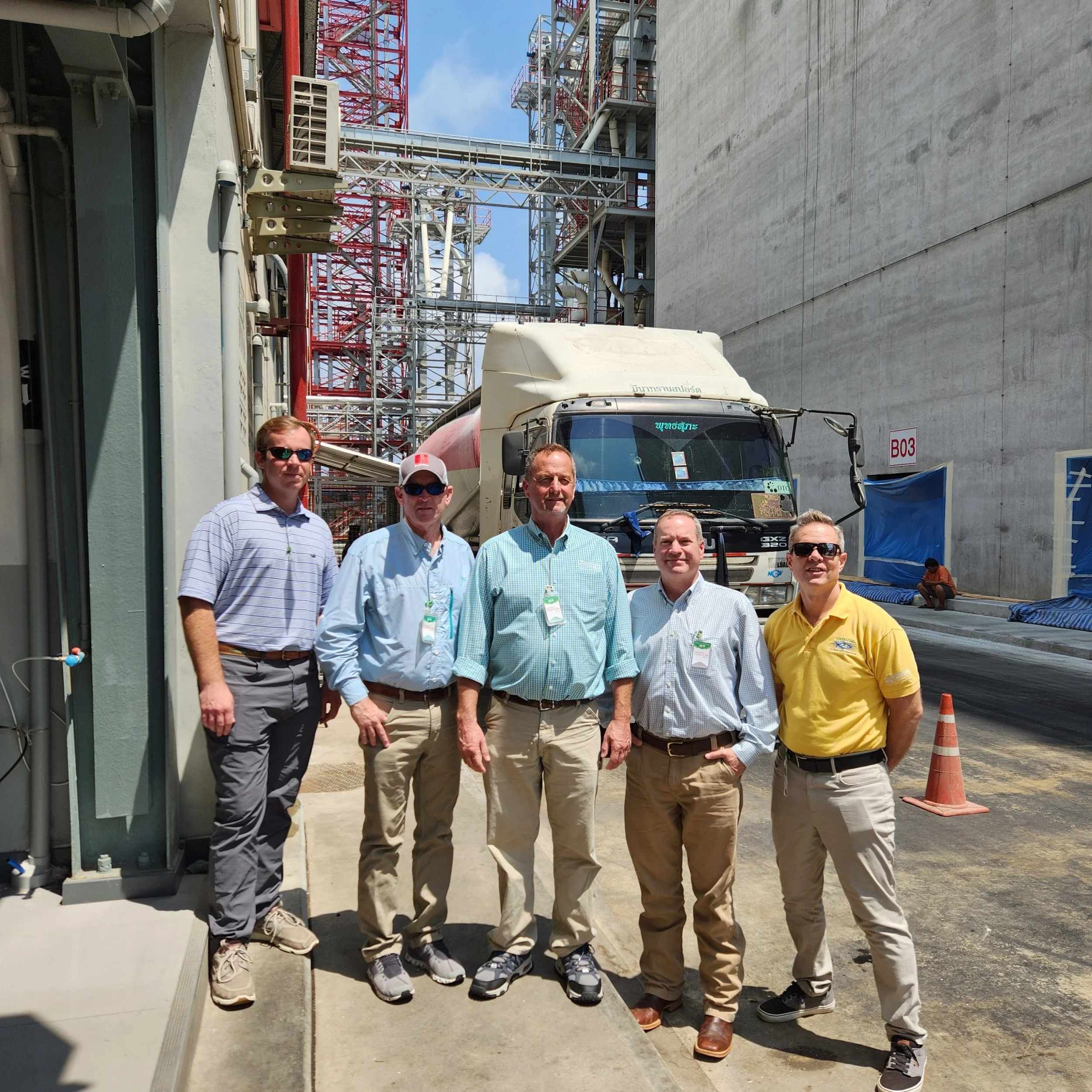 N.C. Soybean Growers Visit Thai Feed Millers and Soybean Processors