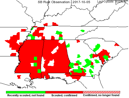 Rust Found in South Carolina