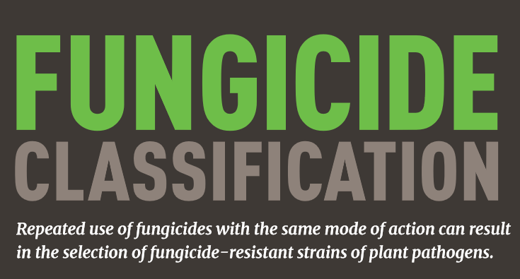 Fungicide Classification Chart