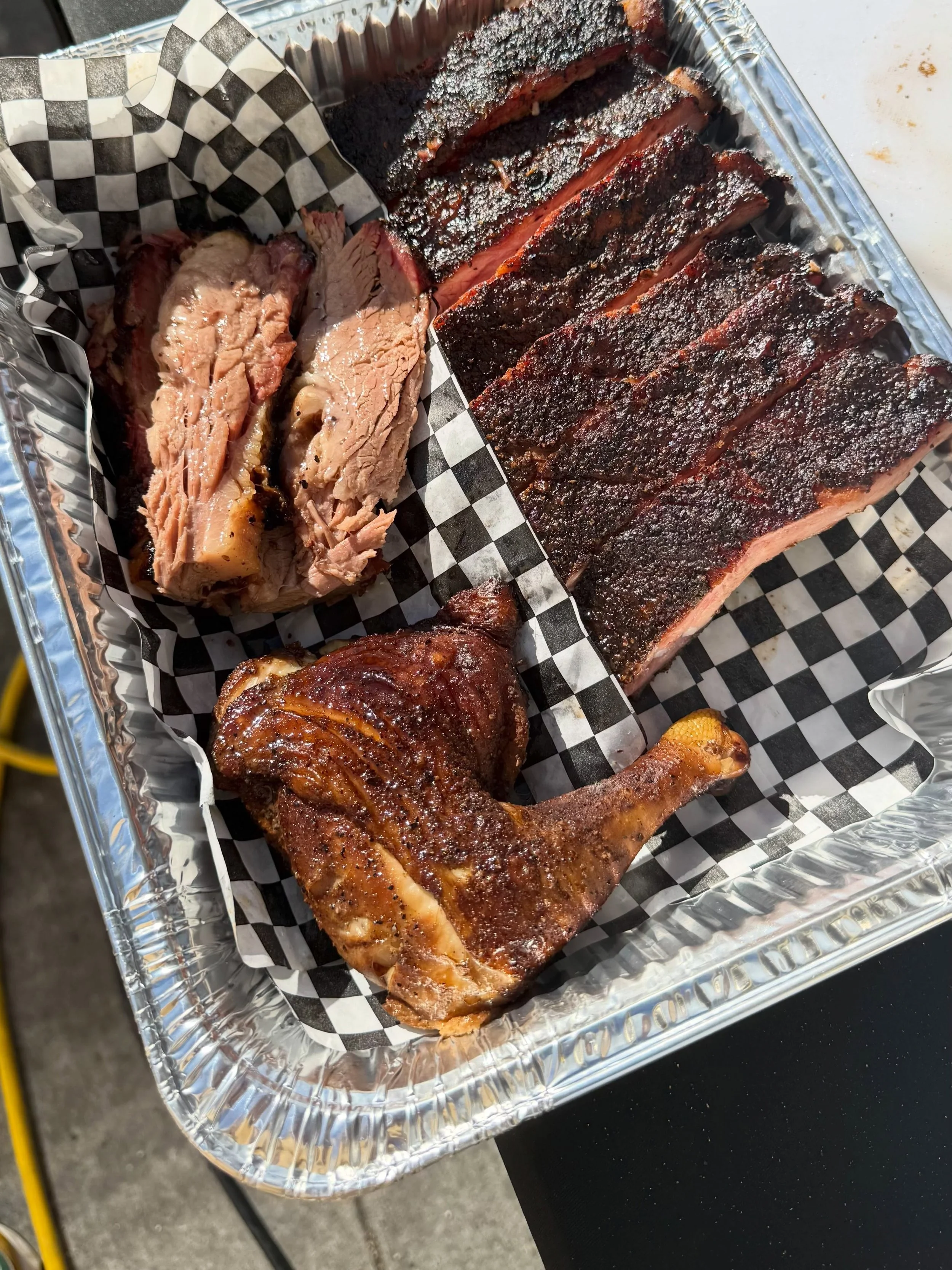 We keep getting better and better#bbqchicken #BBQ #brisket #ribs #sausages