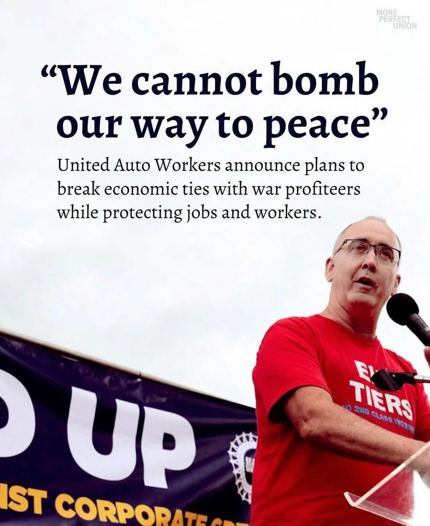 Real working class movements know that that if you ask for anything more than what the corporations say, the government will be ready to turn their guns and bombs on you too. From the Black Wall-street massacre, to the Battle of Blair mountain, the w