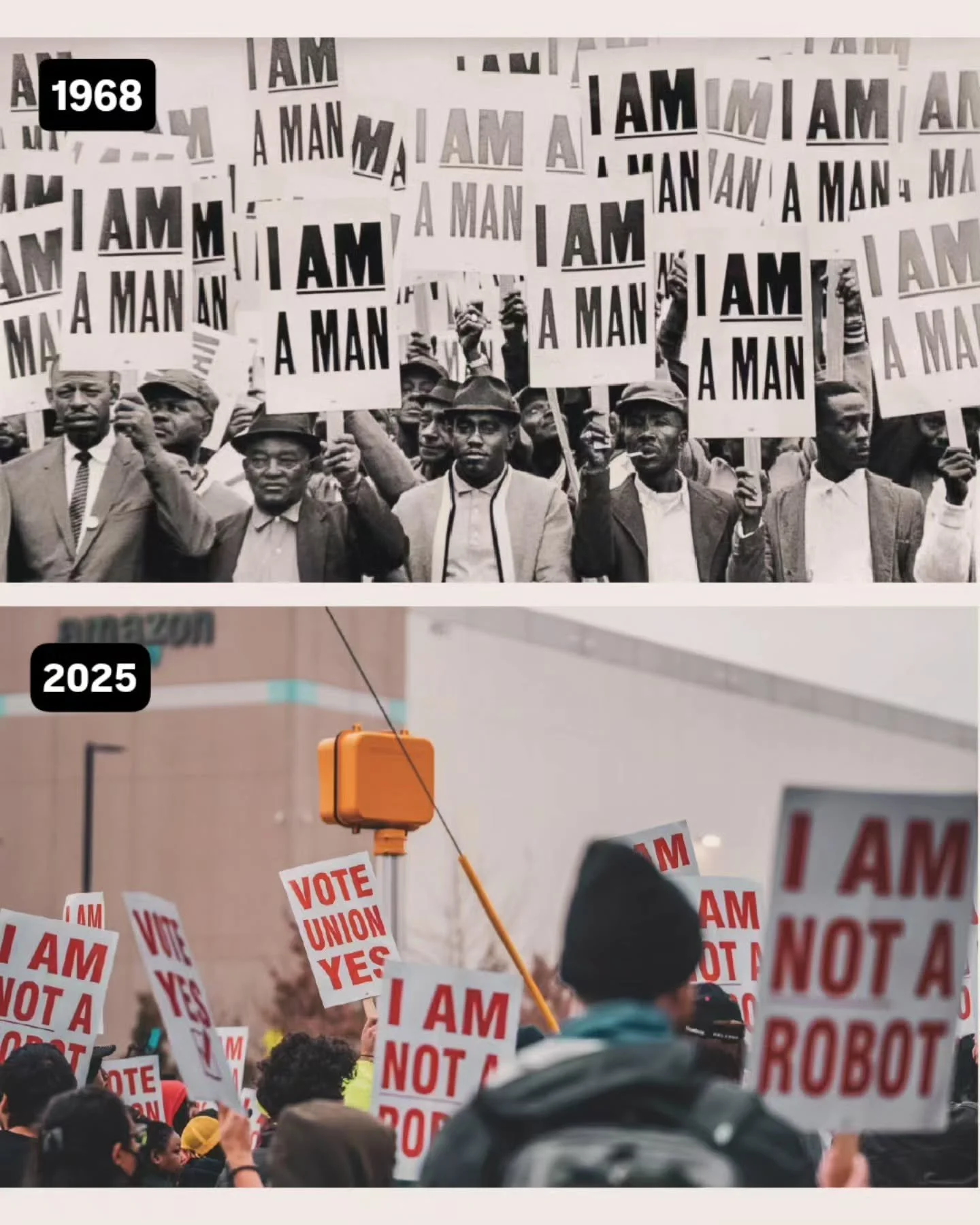 &ldquo;All labor has dignity. But you are doing another thing. You are reminding, not only Memphis, but you are reminding the nation that it is a crime for people to live in this rich nation and receive starvation wages.&rdquo; - Martin Luther King, 