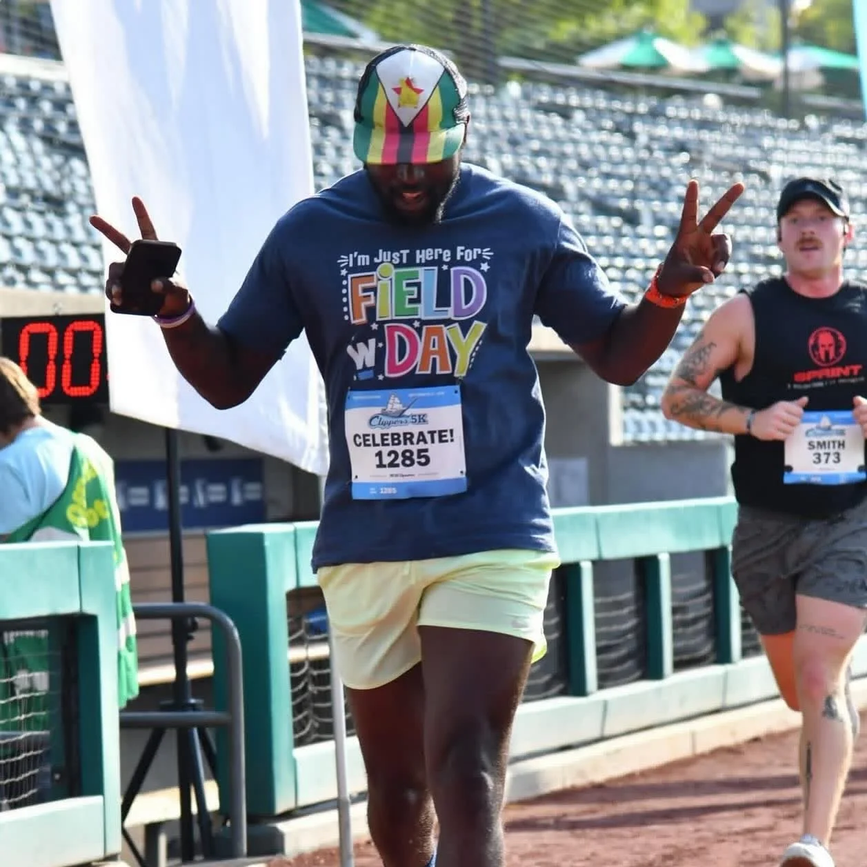 Awesome job, Tonderai! Congrats to our awesome customer and friend @t3elitetraining on a run well done. We love partnering with awesome people in our community. Hey, nice custom shirt! 😉 #theawesomecompany #letsgo
