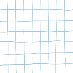 Close-up of a black surface with a grid of light blue lines forming a slightly distorted checkered pattern.