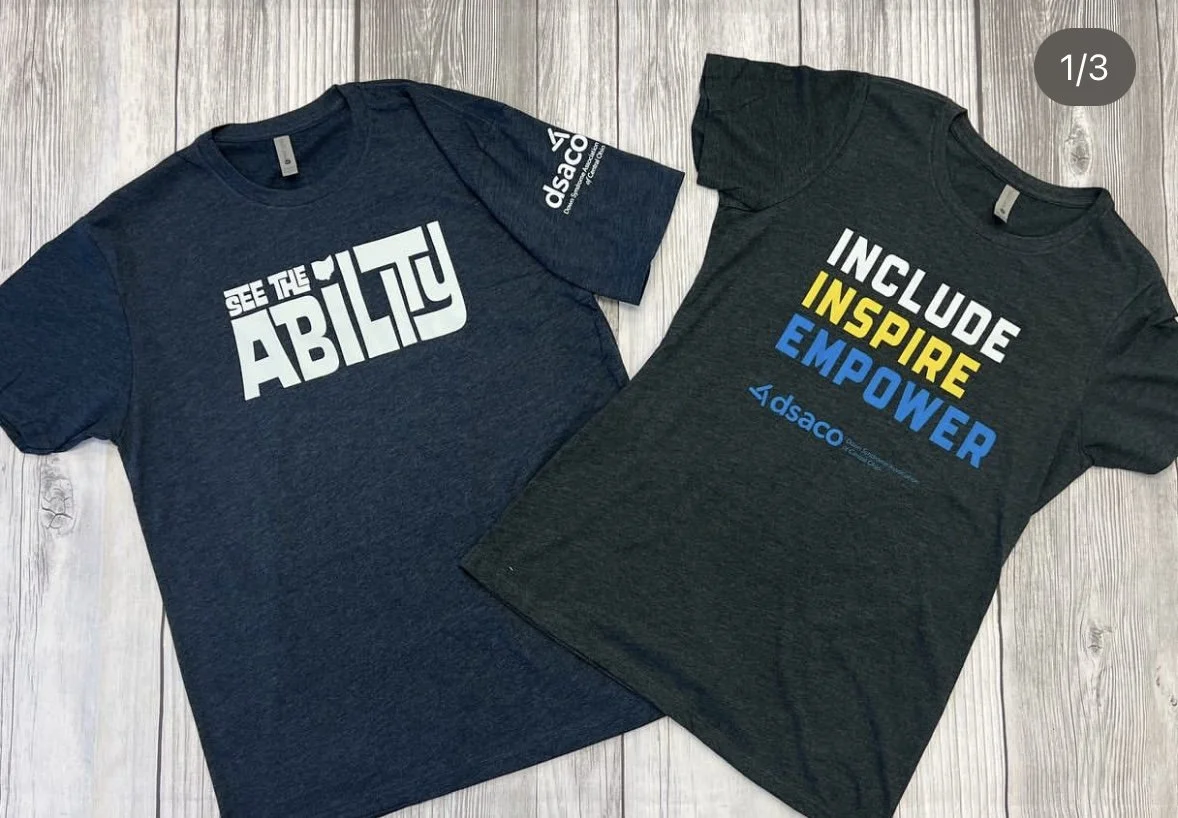 Purpose driven shirts with meaningful boldly designed slogans.